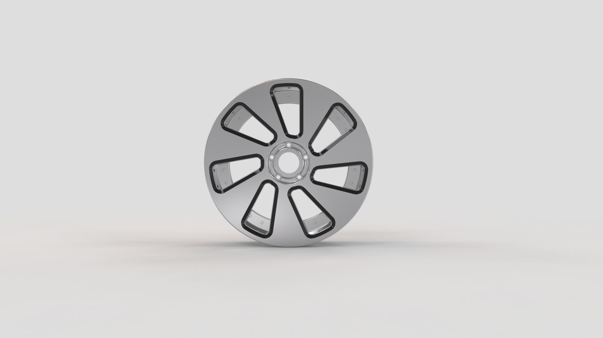 Alloy wheel design 3d model 3D model_1