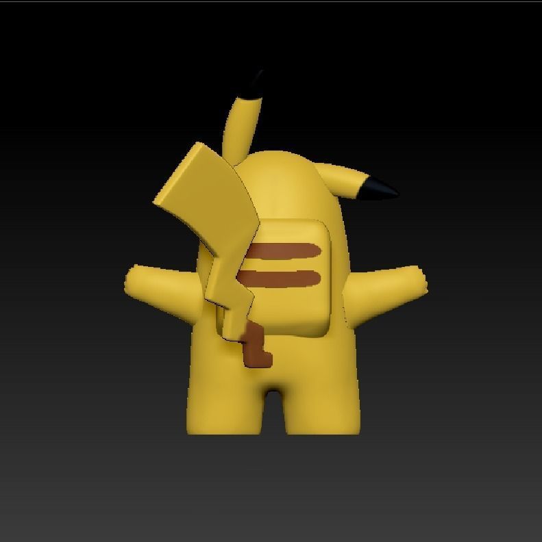 Pack Pokemon Among Us 3D print model_8