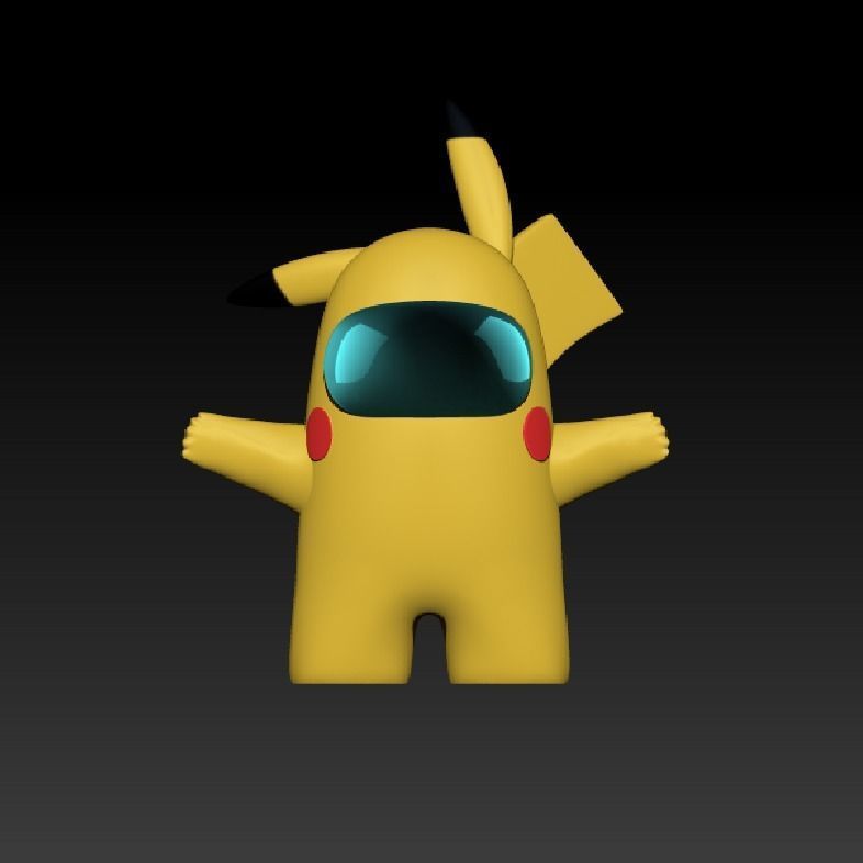 Pack Pokemon Among Us 3D print model_6