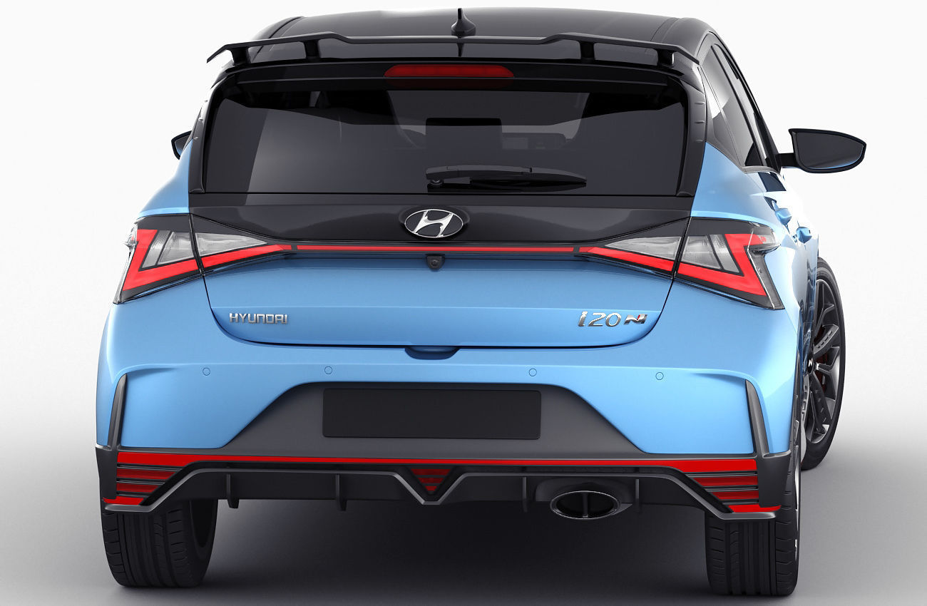 Hyundai i20 N 2021 3D model_14