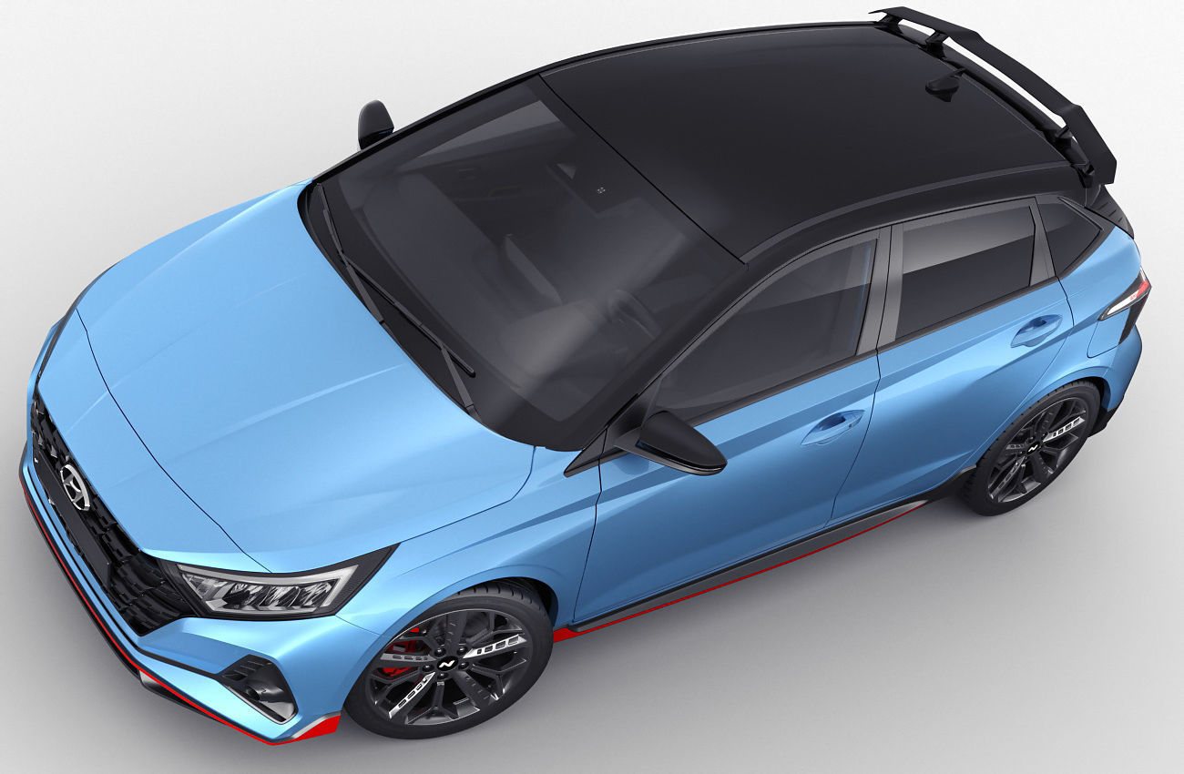 Hyundai i20 N 2021 3D model_7