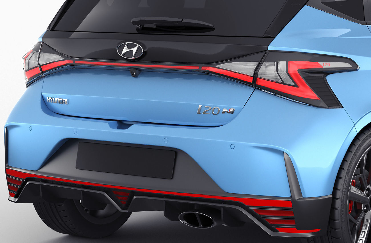 Hyundai i20 N 2021 3D model_5
