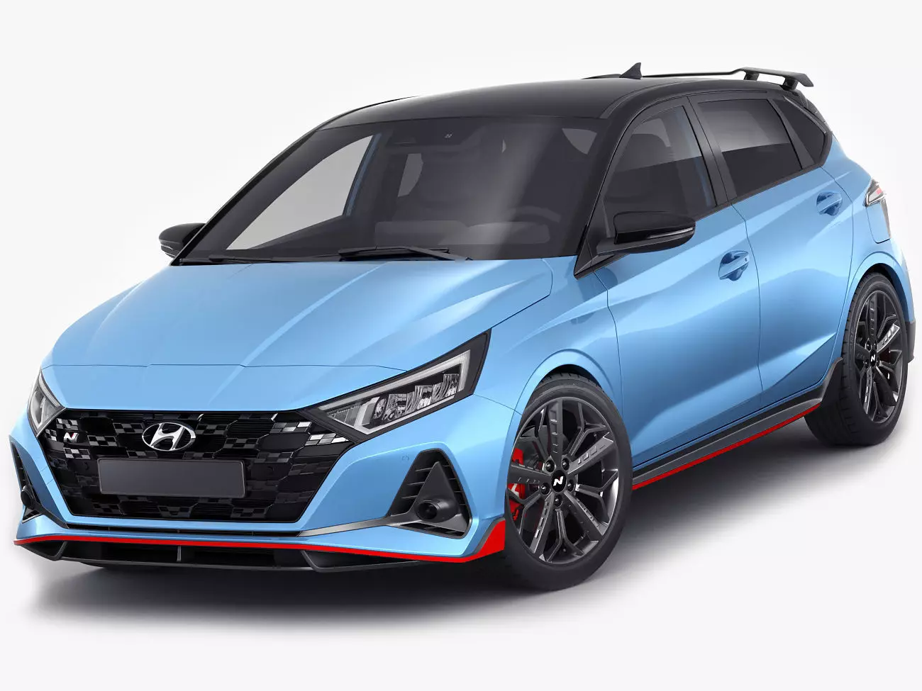Hyundai i20 N 2021 3D model_0