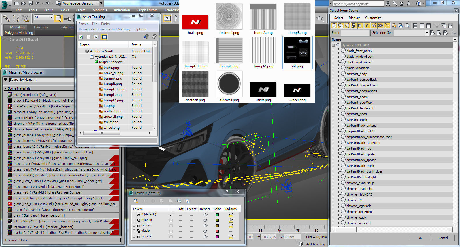 Hyundai i20 N 2021 3D model_25