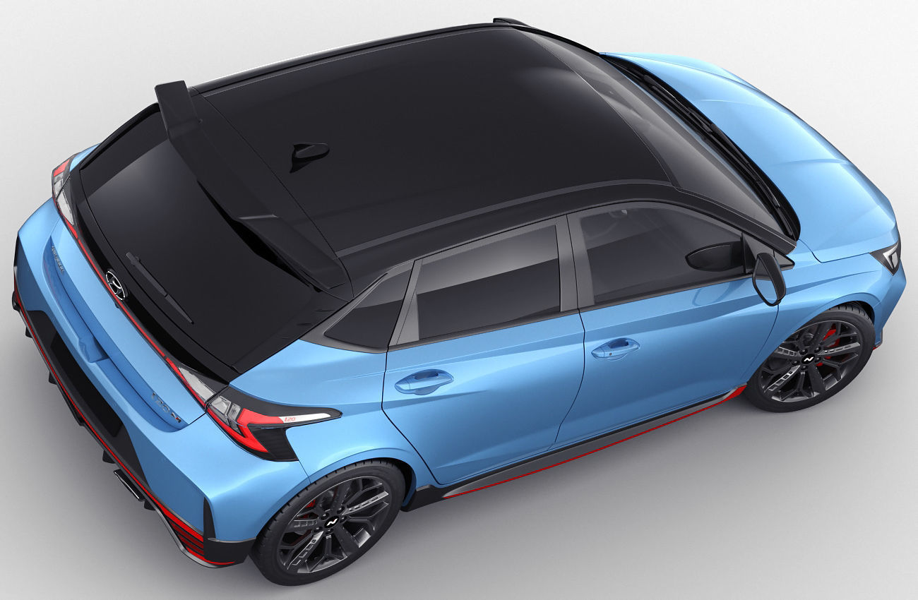 Hyundai i20 N 2021 3D model_8