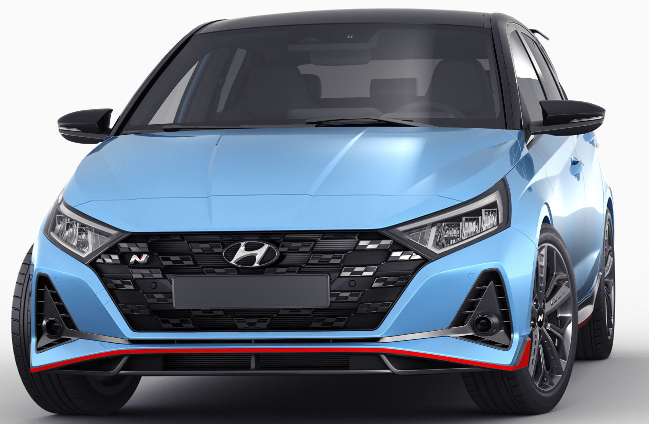 Hyundai i20 N 2021 3D model_13