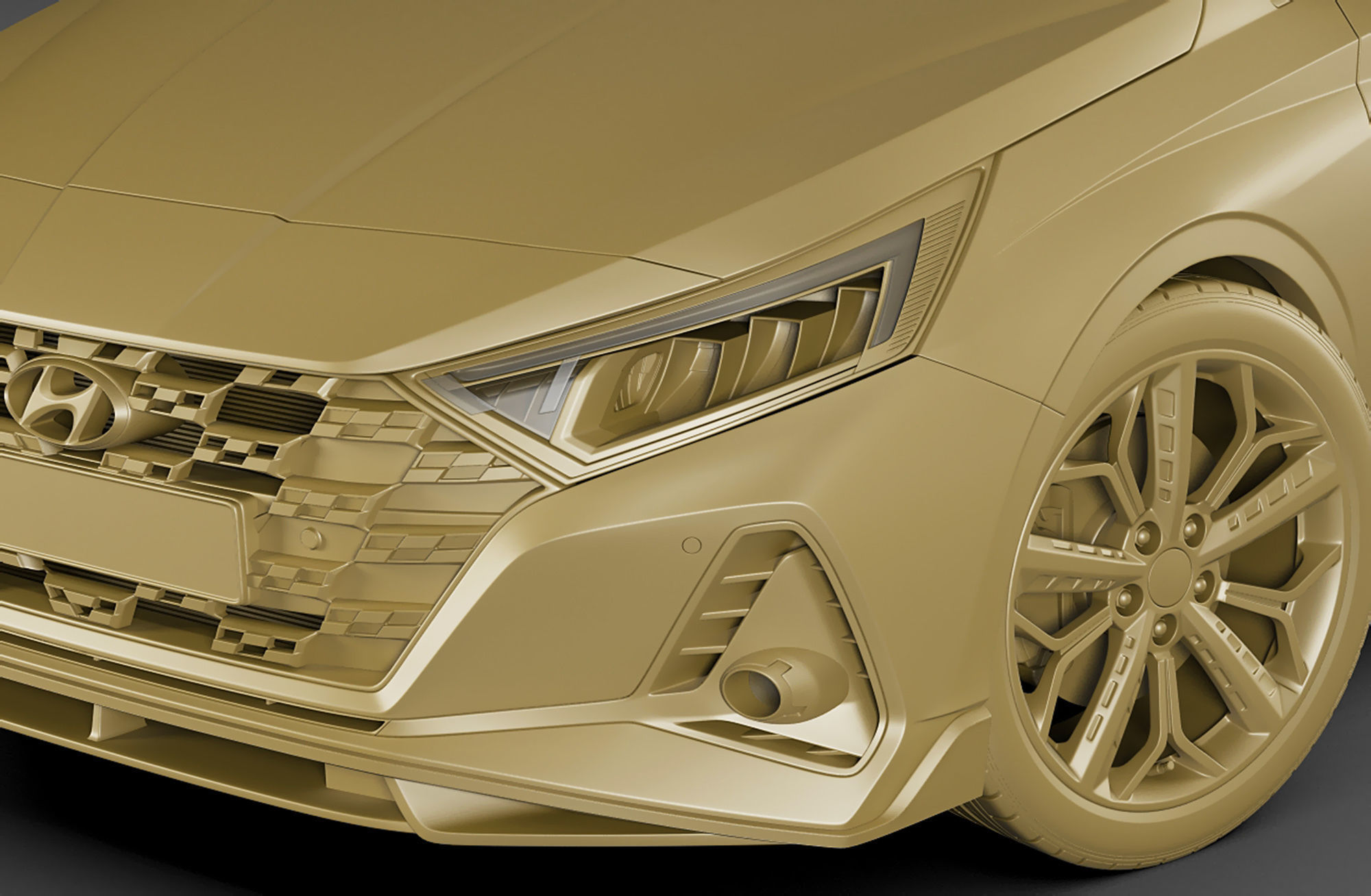 Hyundai i20 N 2021 3D model_21