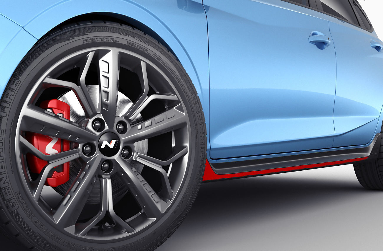 Hyundai i20 N 2021 3D model_11