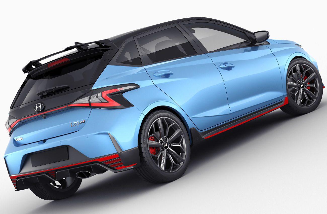 Hyundai i20 N 2021 3D model_10