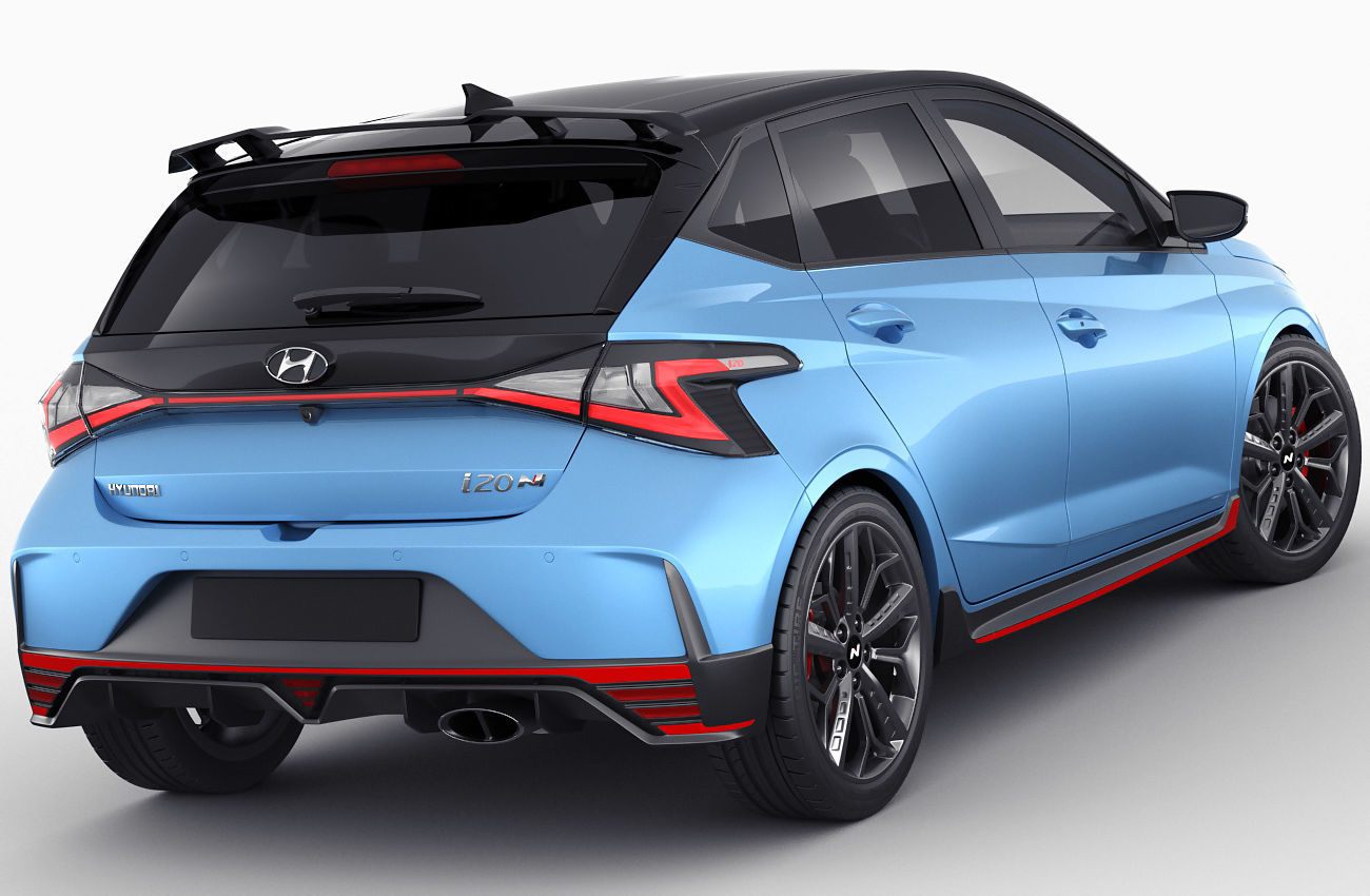 Hyundai i20 N 2021 3D model_1