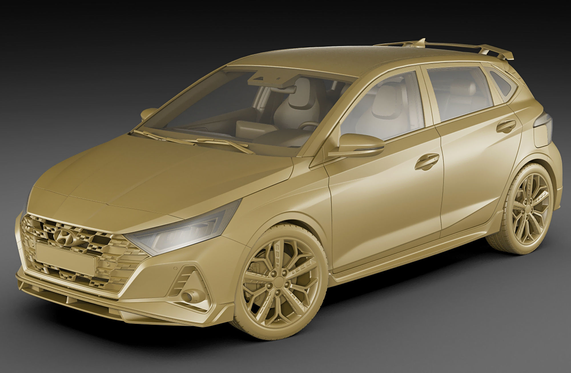 Hyundai i20 N 2021 3D model_19