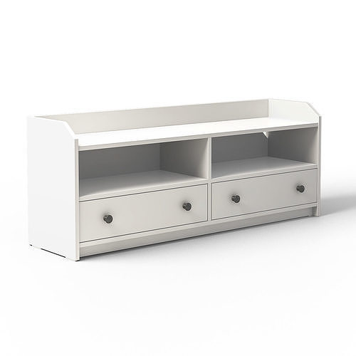 HAUGA - TV Bench 3D model