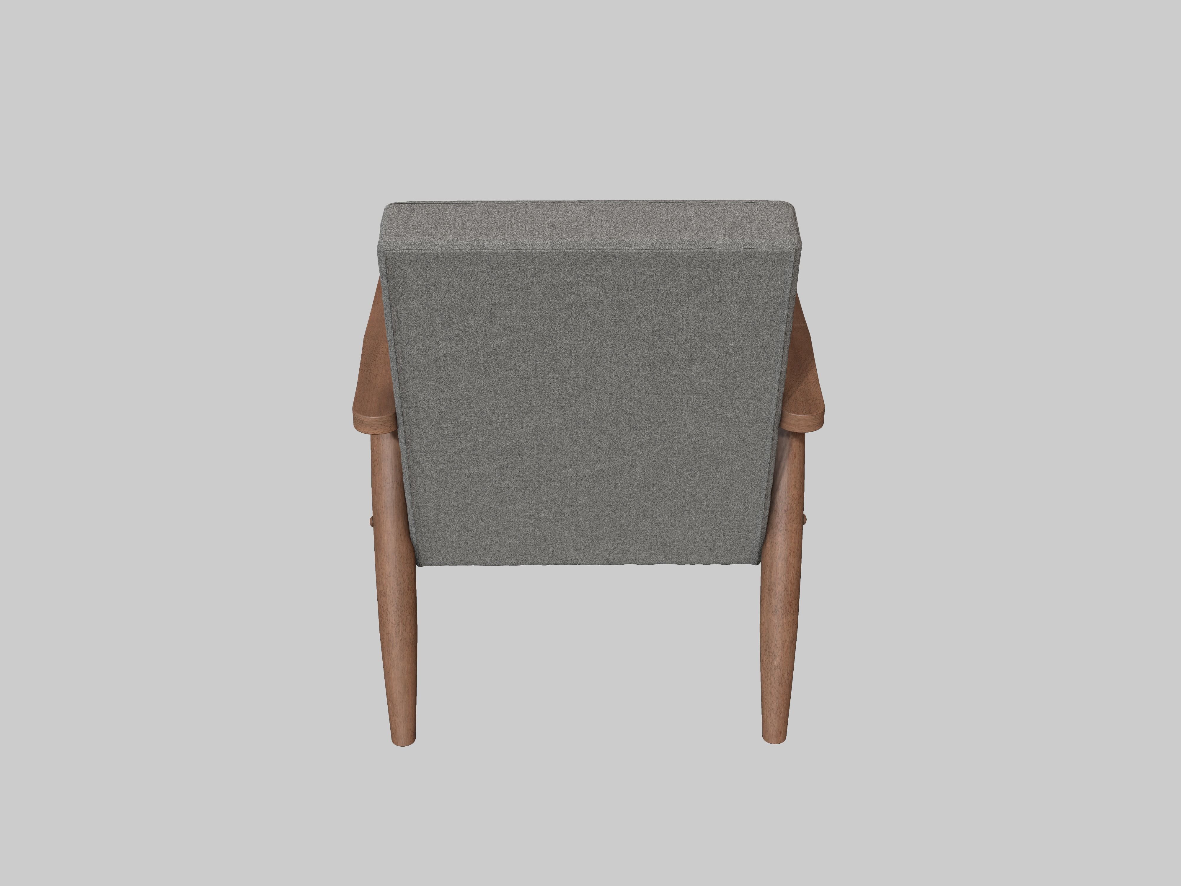 Baxton Studio Chair 3D model_5