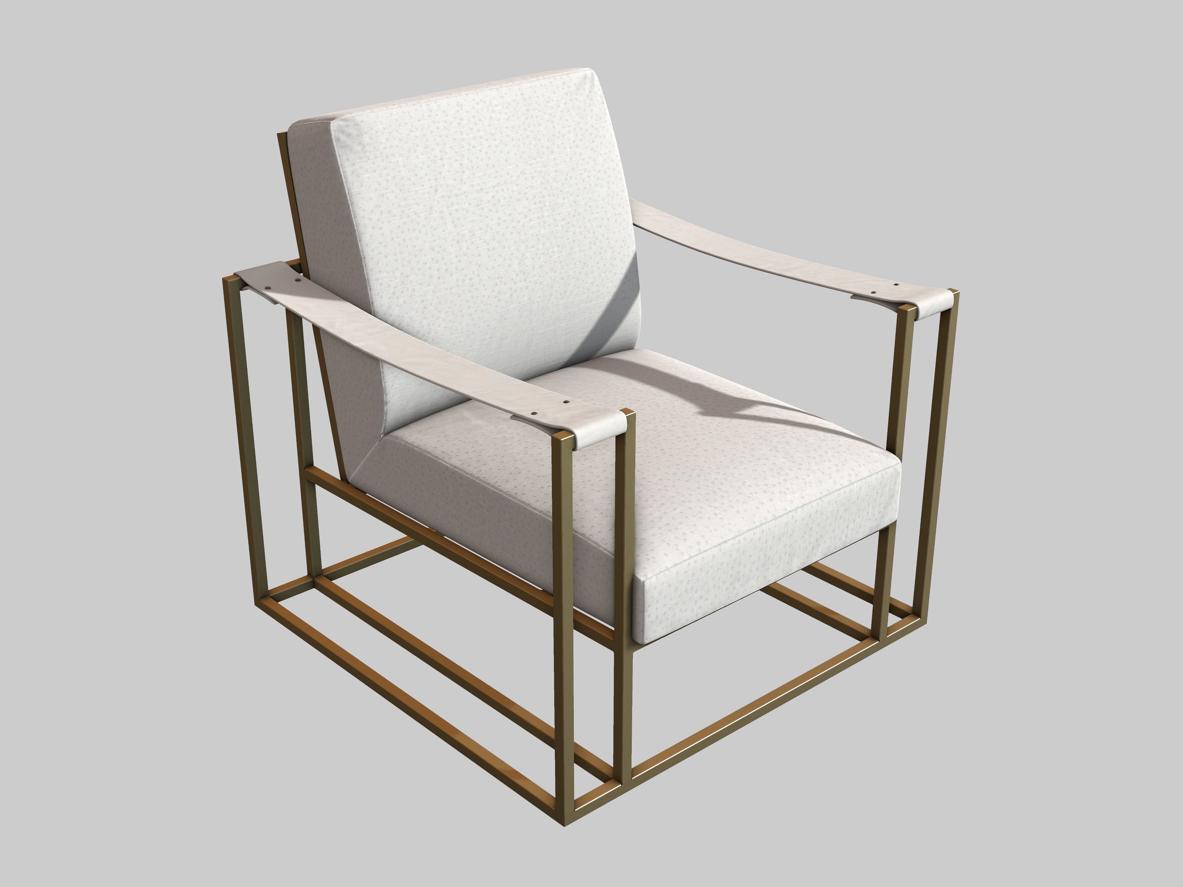 Baxter Chair 3D model_6