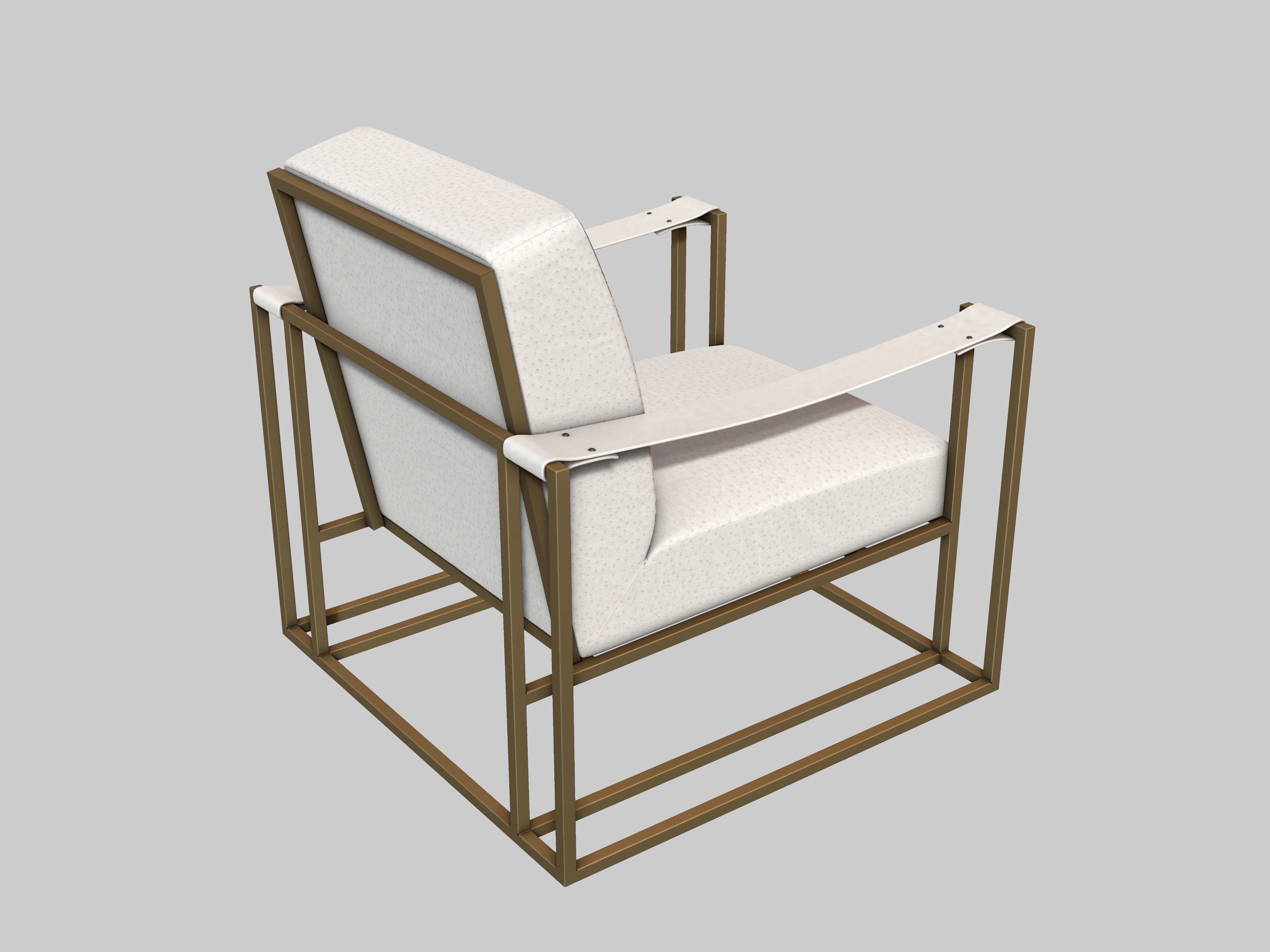 Baxter Chair 3D model_5