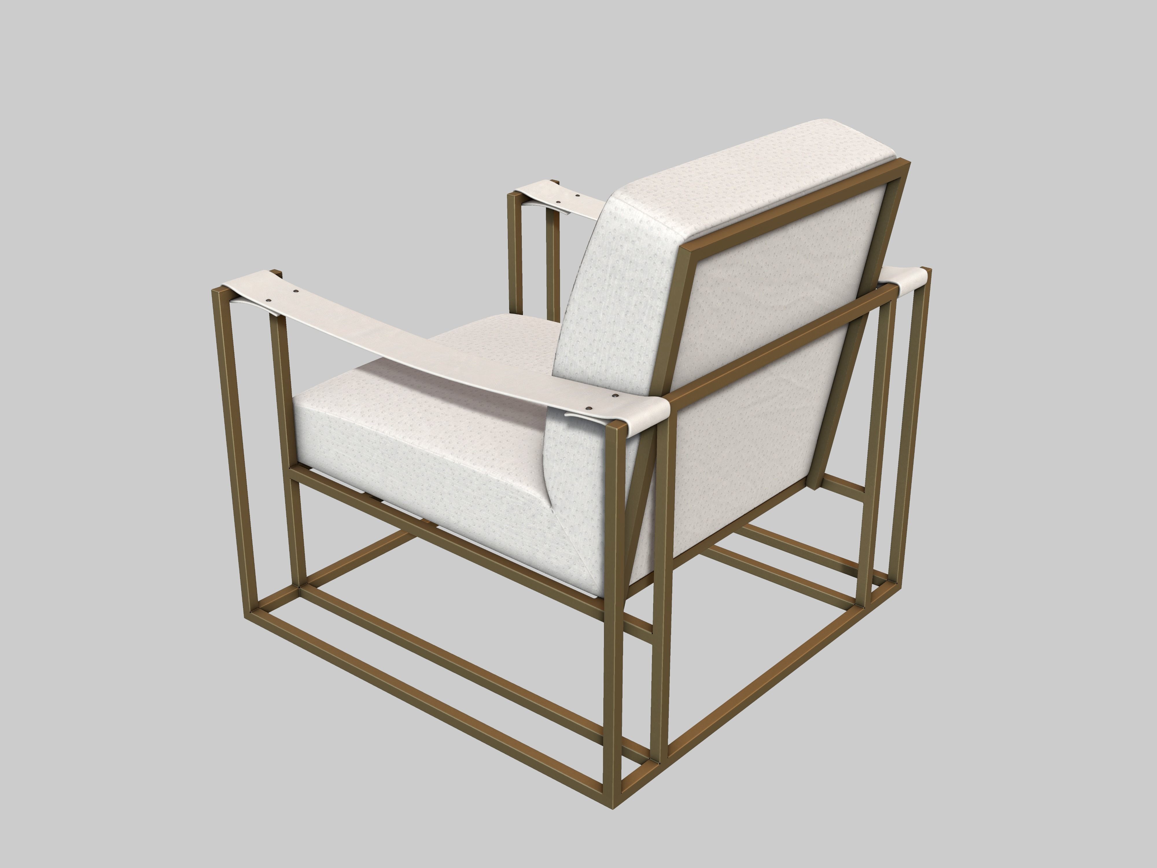 Baxter Chair 3D model_3