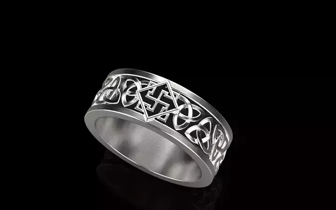 celtic knot wedding ring 2
