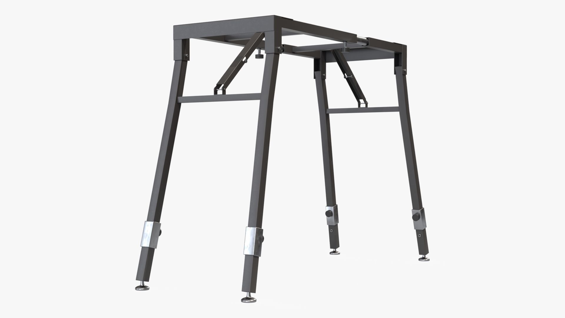 Stand for music keyboard 03 3D model_4