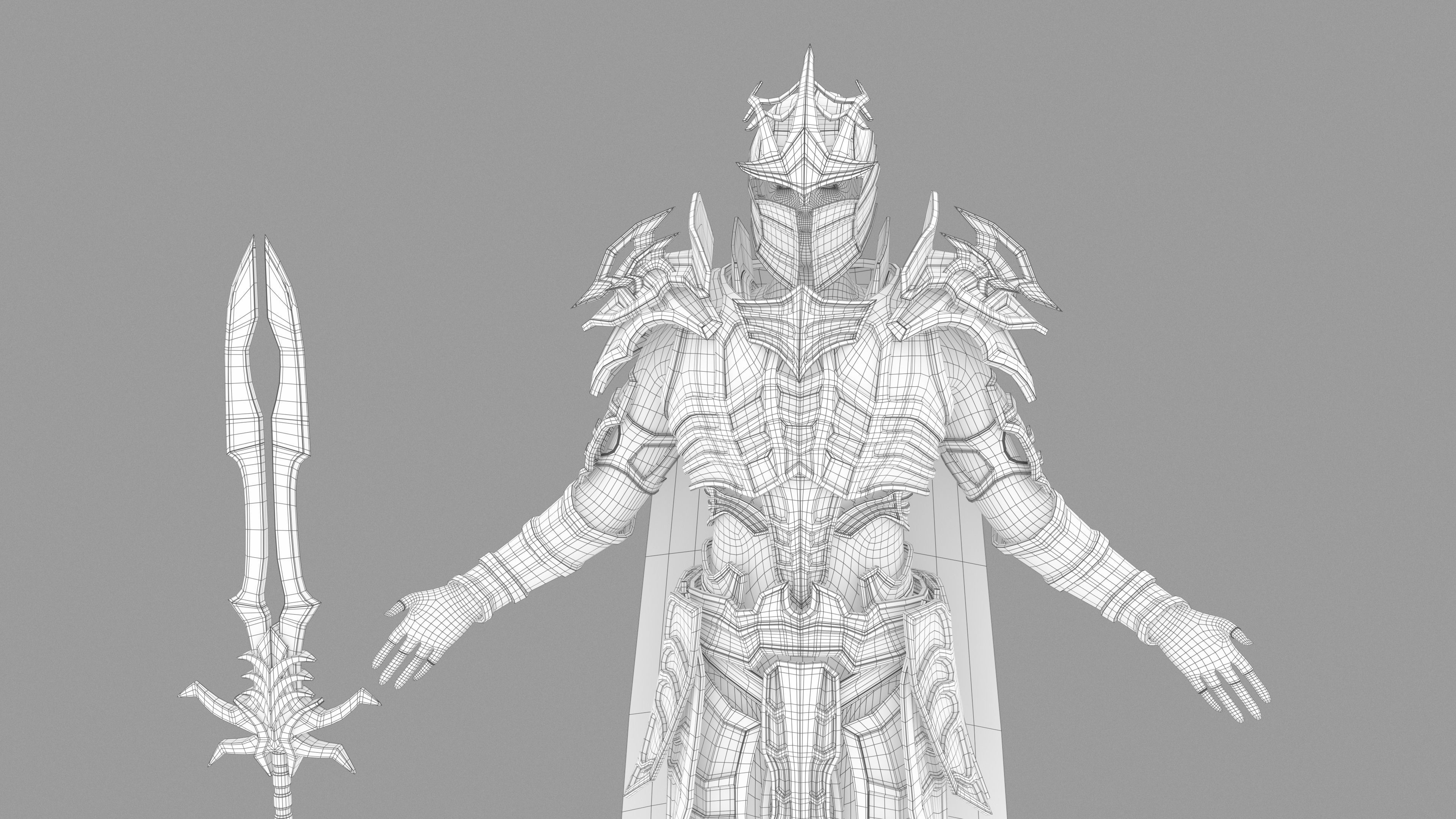 Unholy knight 3D model_11