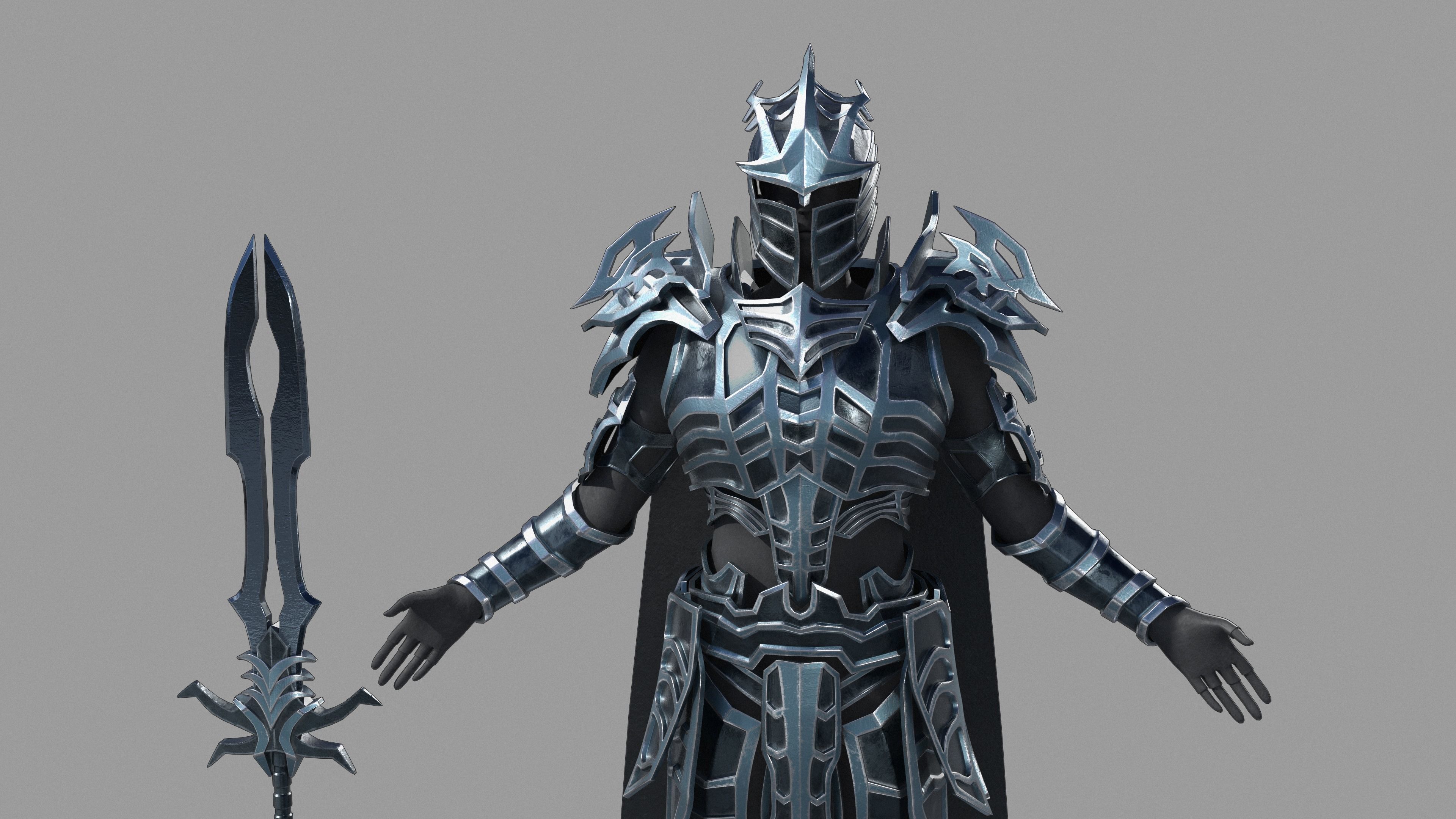 Unholy knight 3D model_1