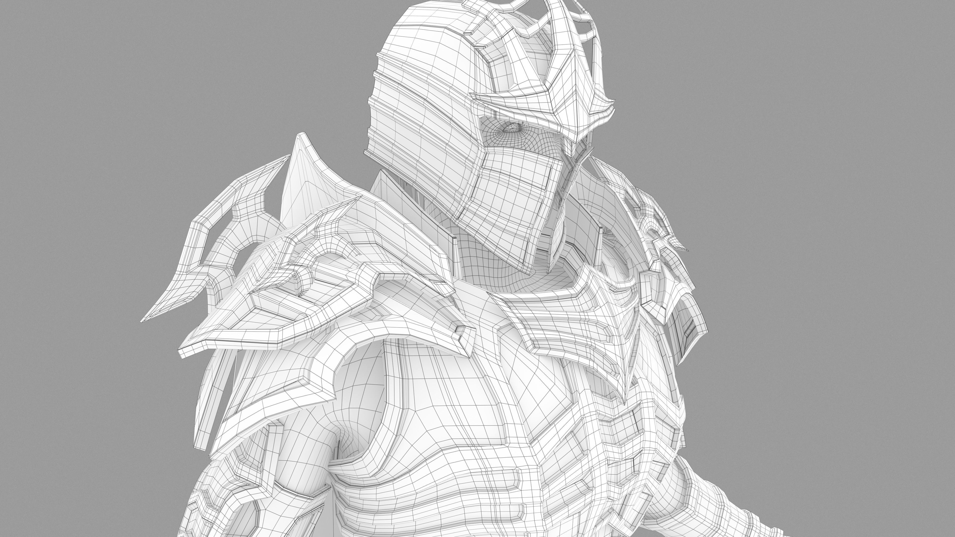 Unholy knight 3D model_9
