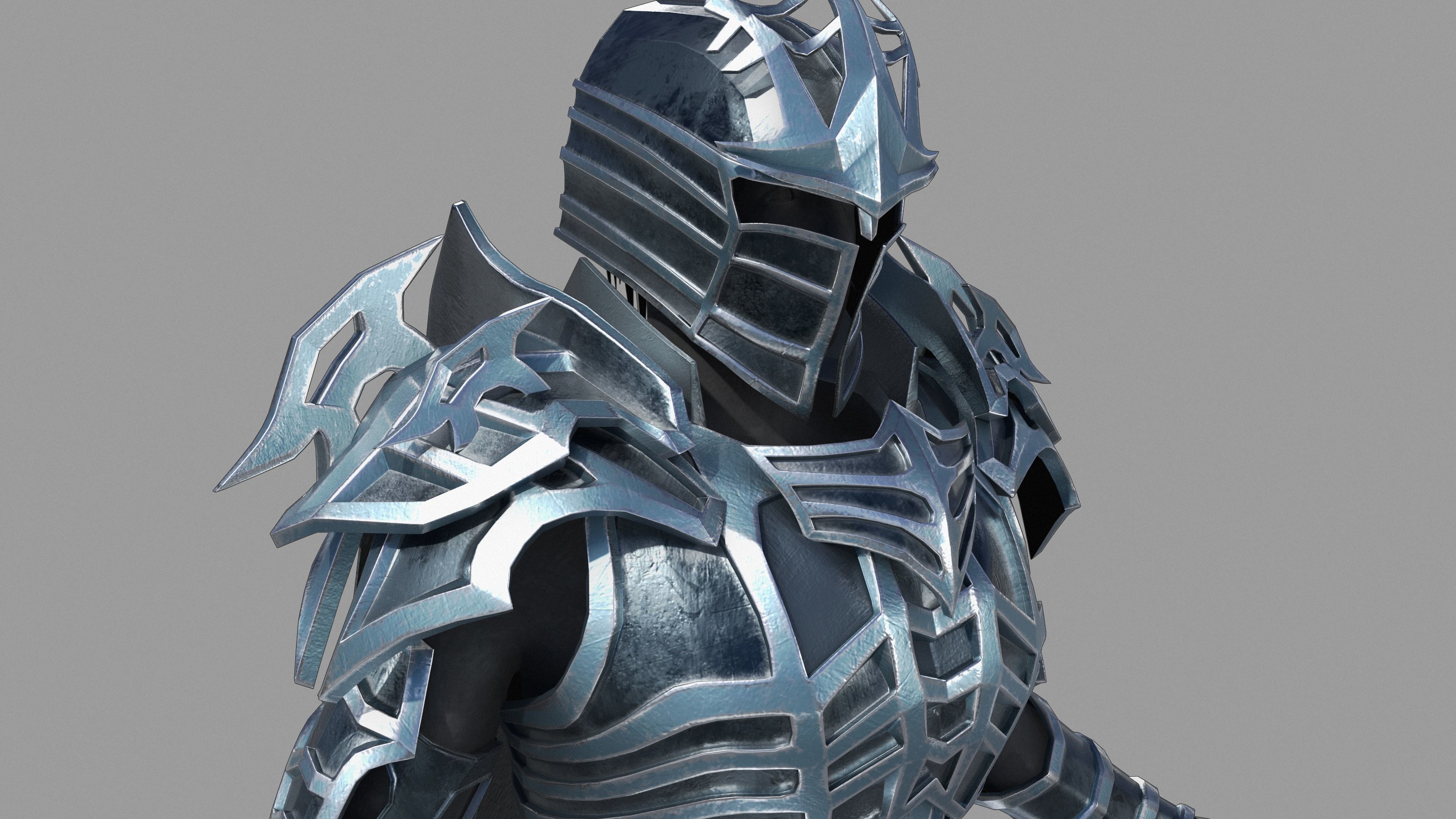 Unholy knight 3D model_7