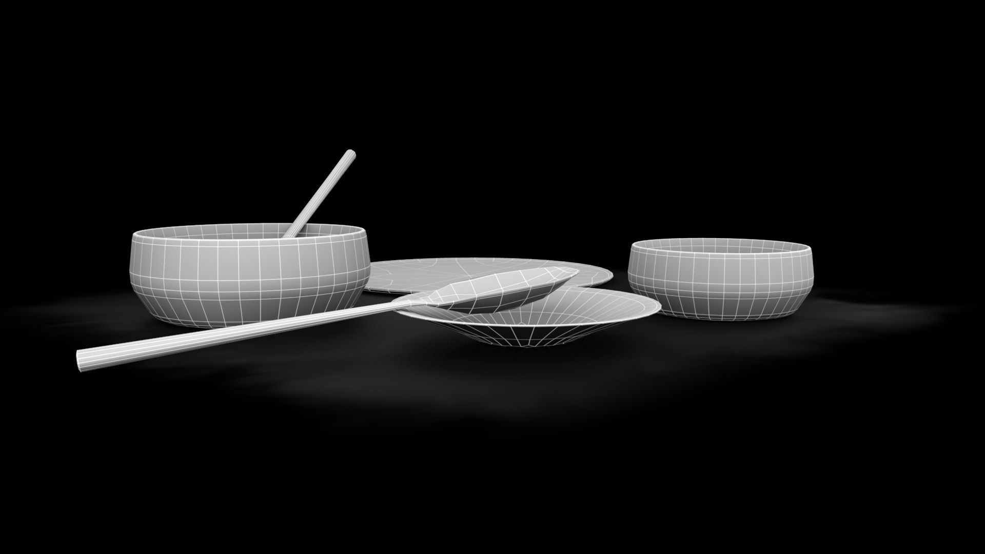 Sushis Set Pack Low-poly 3D model_19