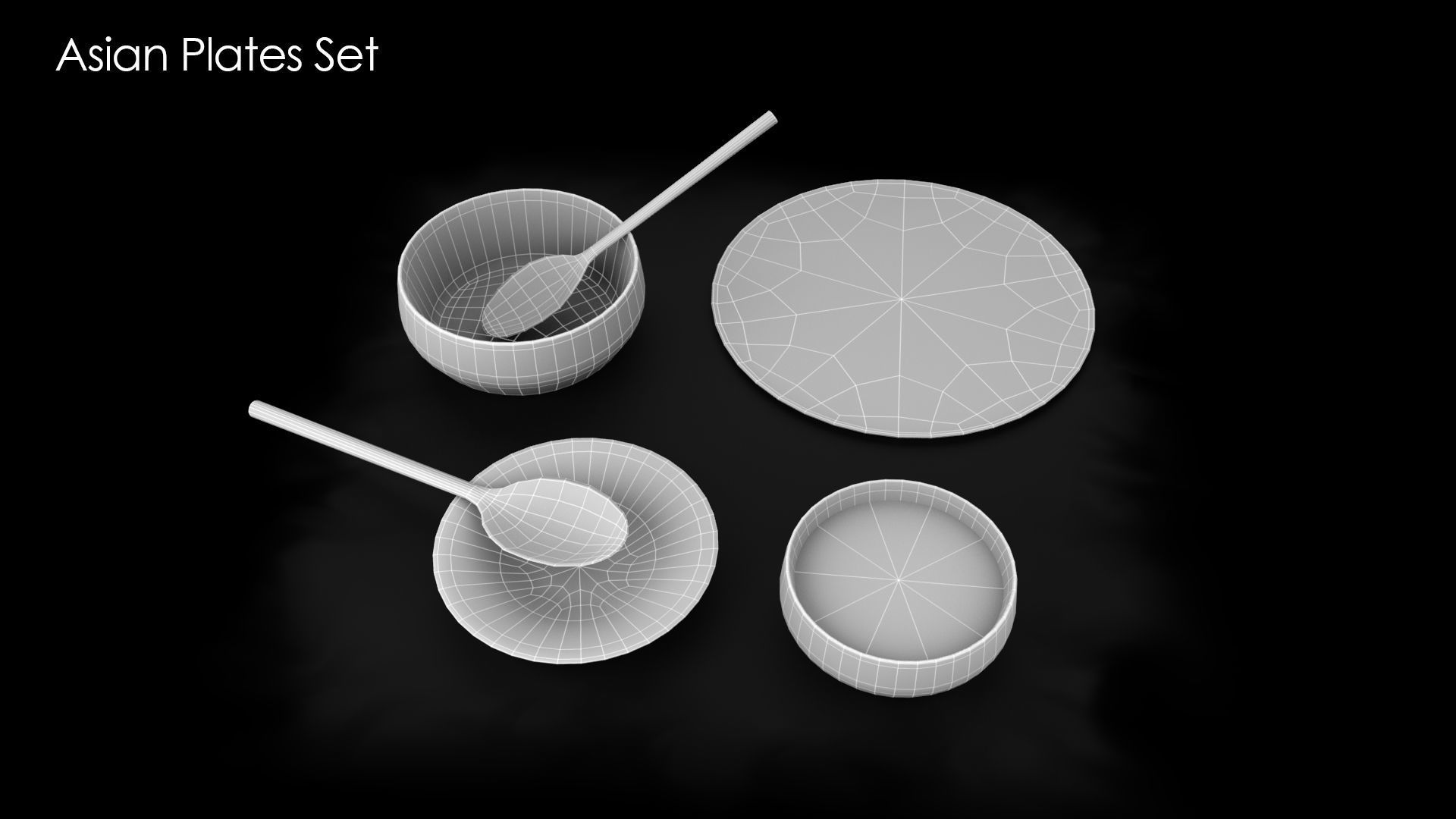 Sushis Set Pack Low-poly 3D model_18