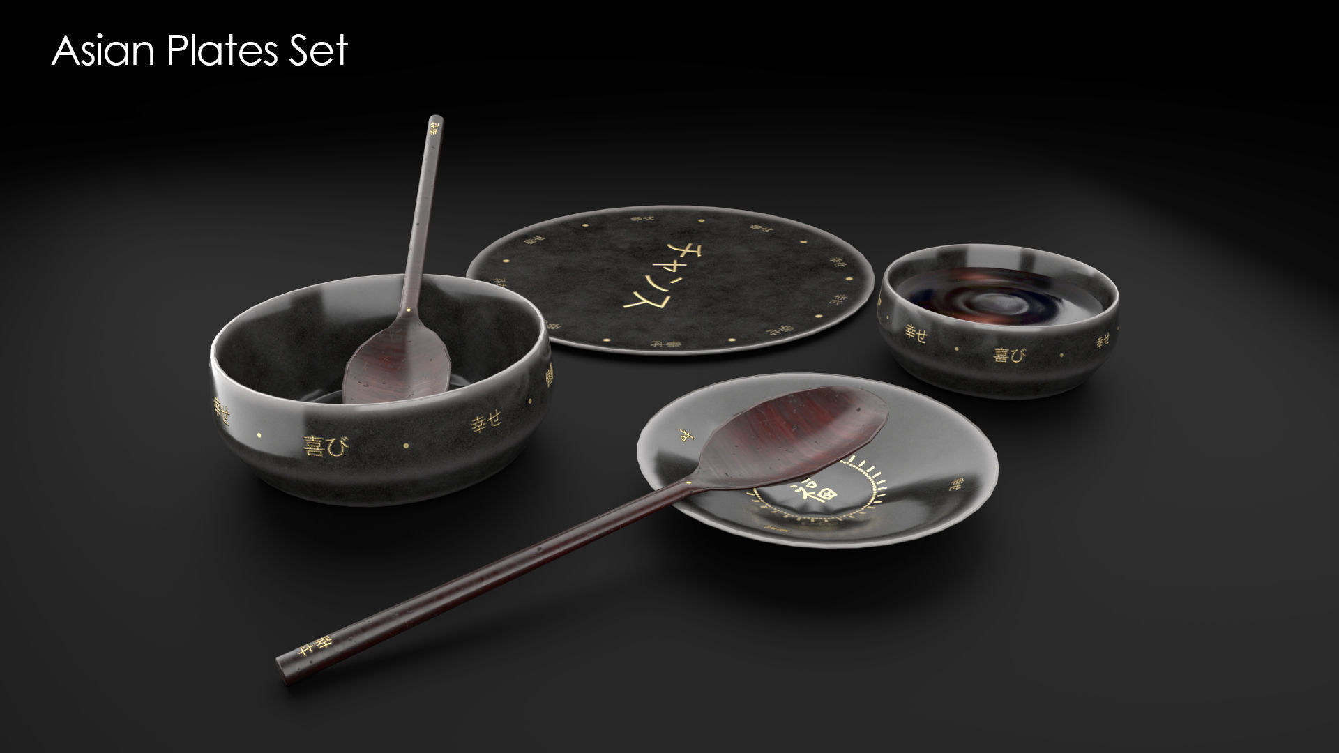 Sushis Set Pack Low-poly 3D model_17