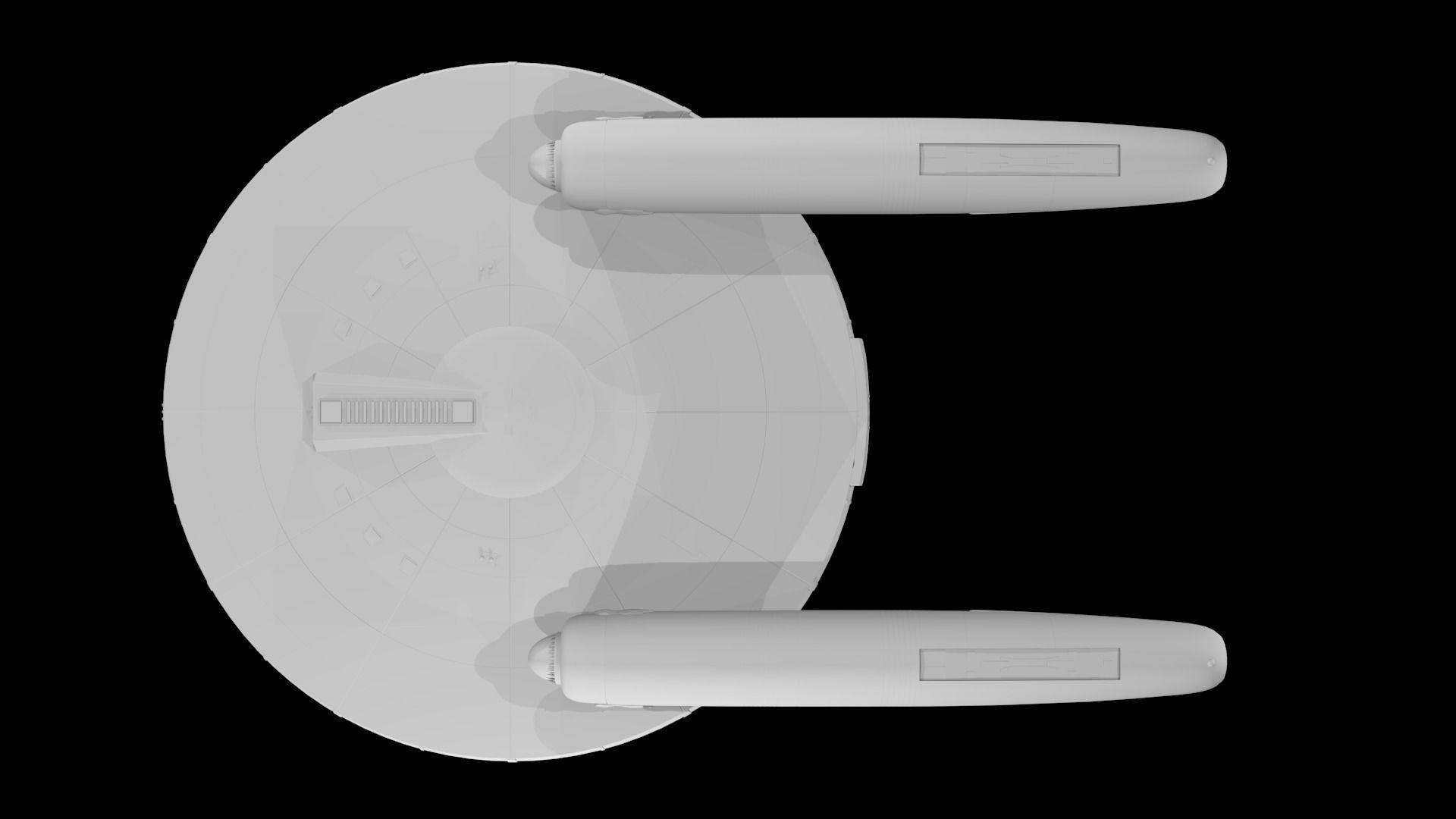 Star Trek USS Mayflower NCC-1621 3D Model 2009 Film 3D model_3