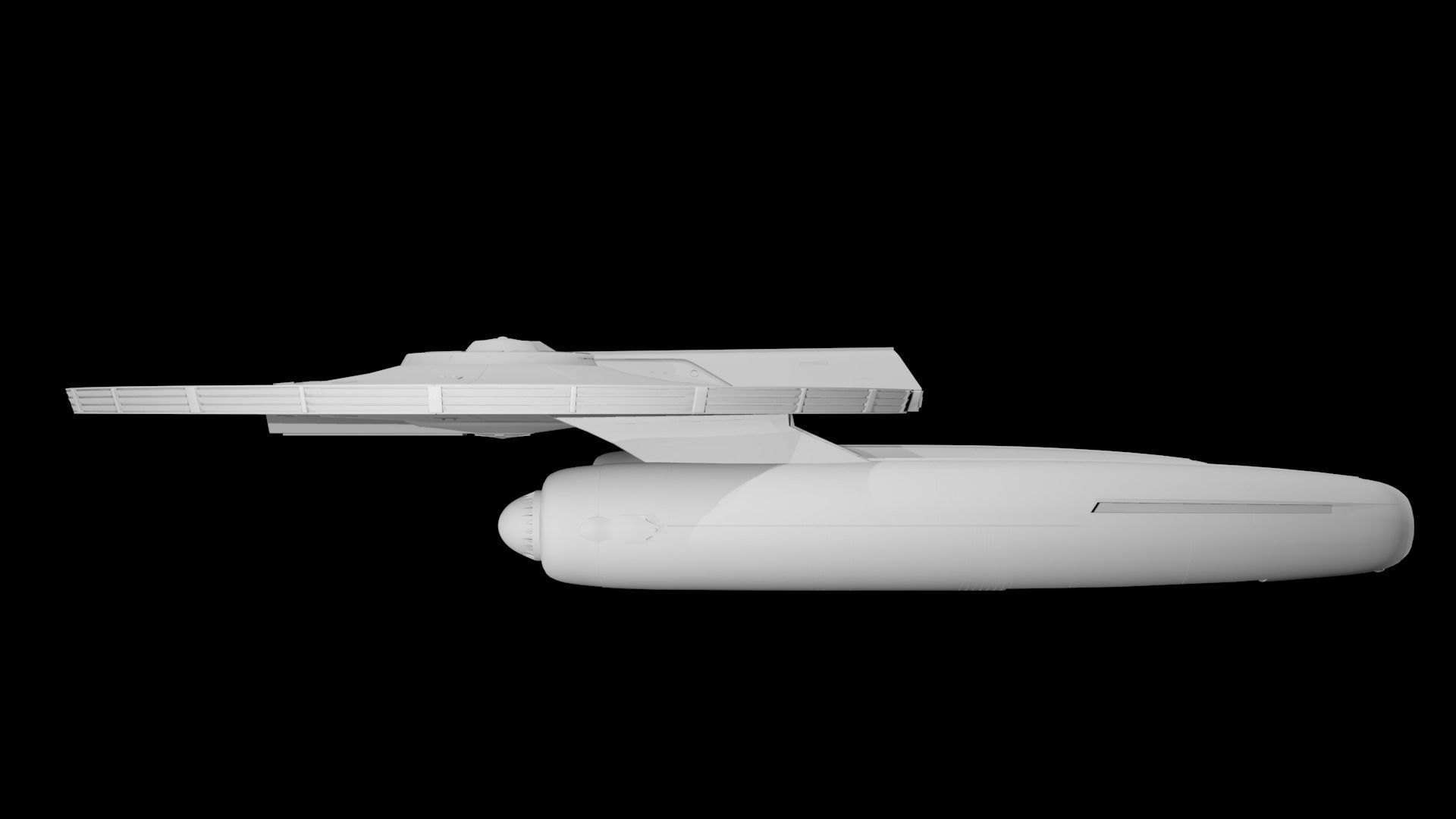 Star Trek USS Mayflower NCC-1621 3D Model 2009 Film 3D model_5