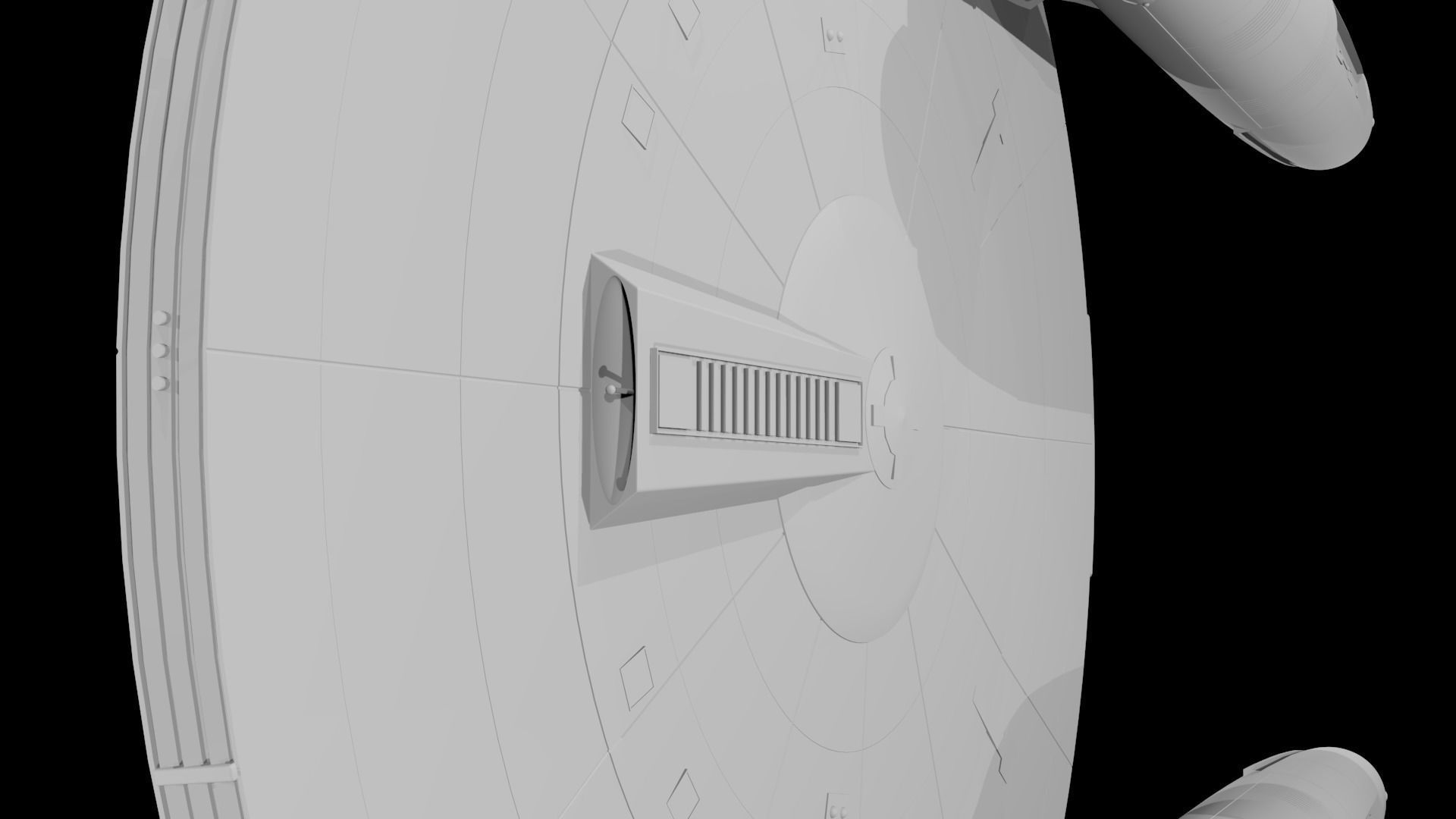 Star Trek USS Mayflower NCC-1621 3D Model 2009 Film 3D model_6