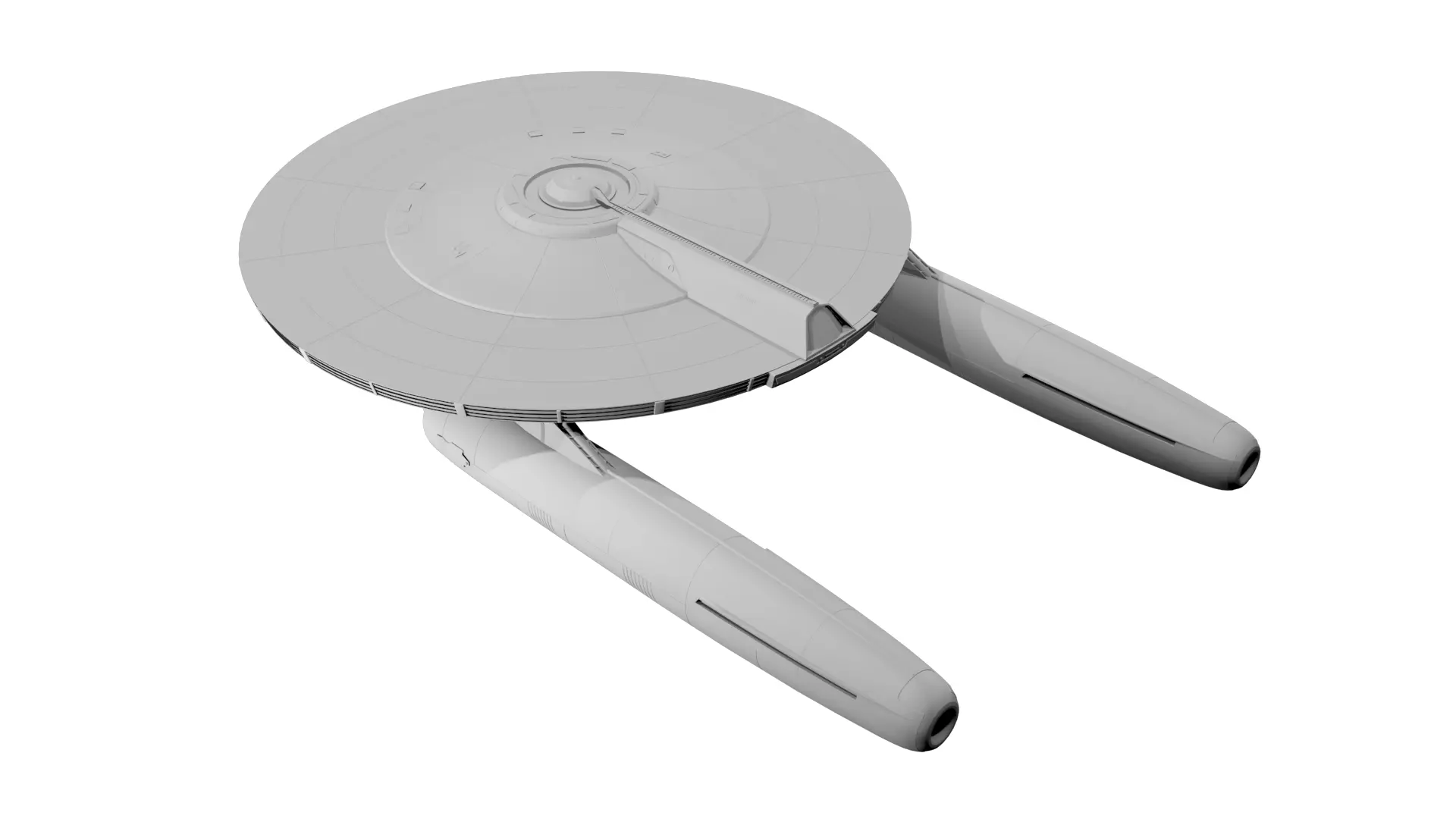 Star Trek USS Mayflower NCC-1621 3D Model 2009 Film 3D model_0