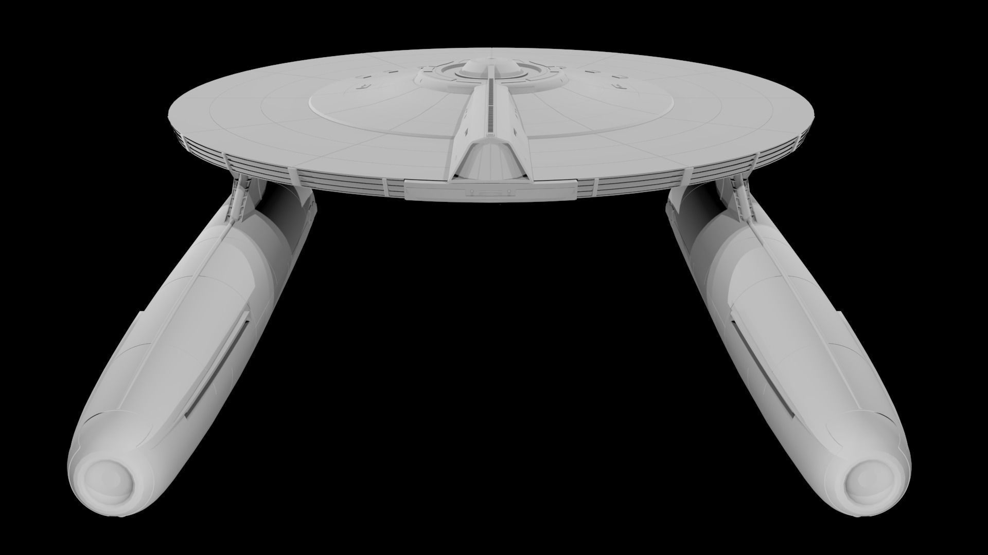 Star Trek USS Mayflower NCC-1621 3D Model 2009 Film 3D model_4