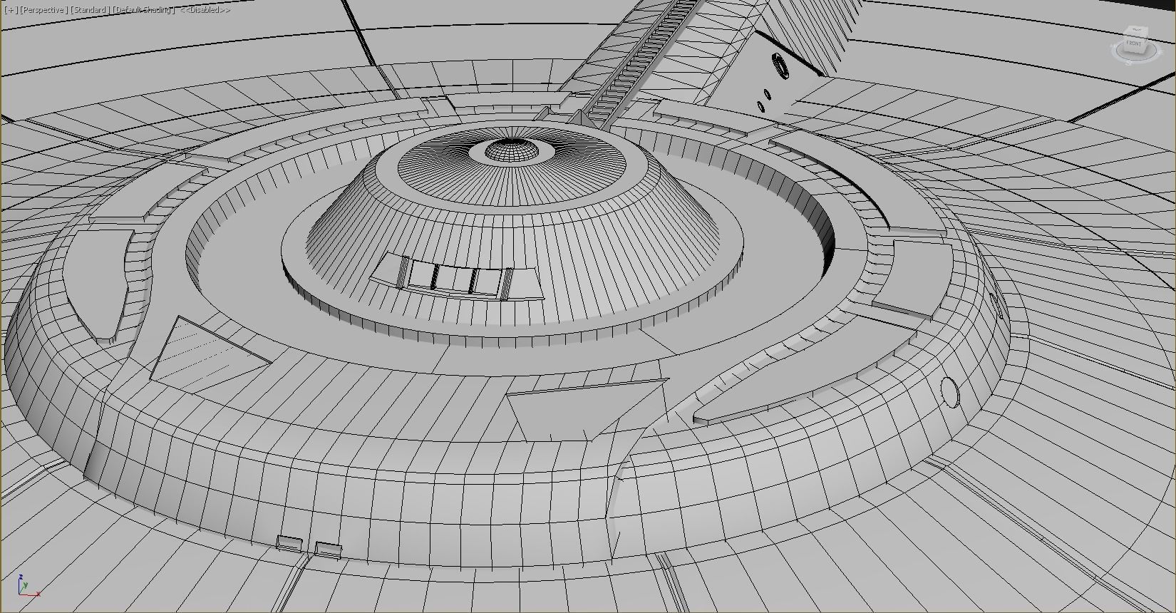 Star Trek USS Mayflower NCC-1621 3D Model 2009 Film 3D model_9