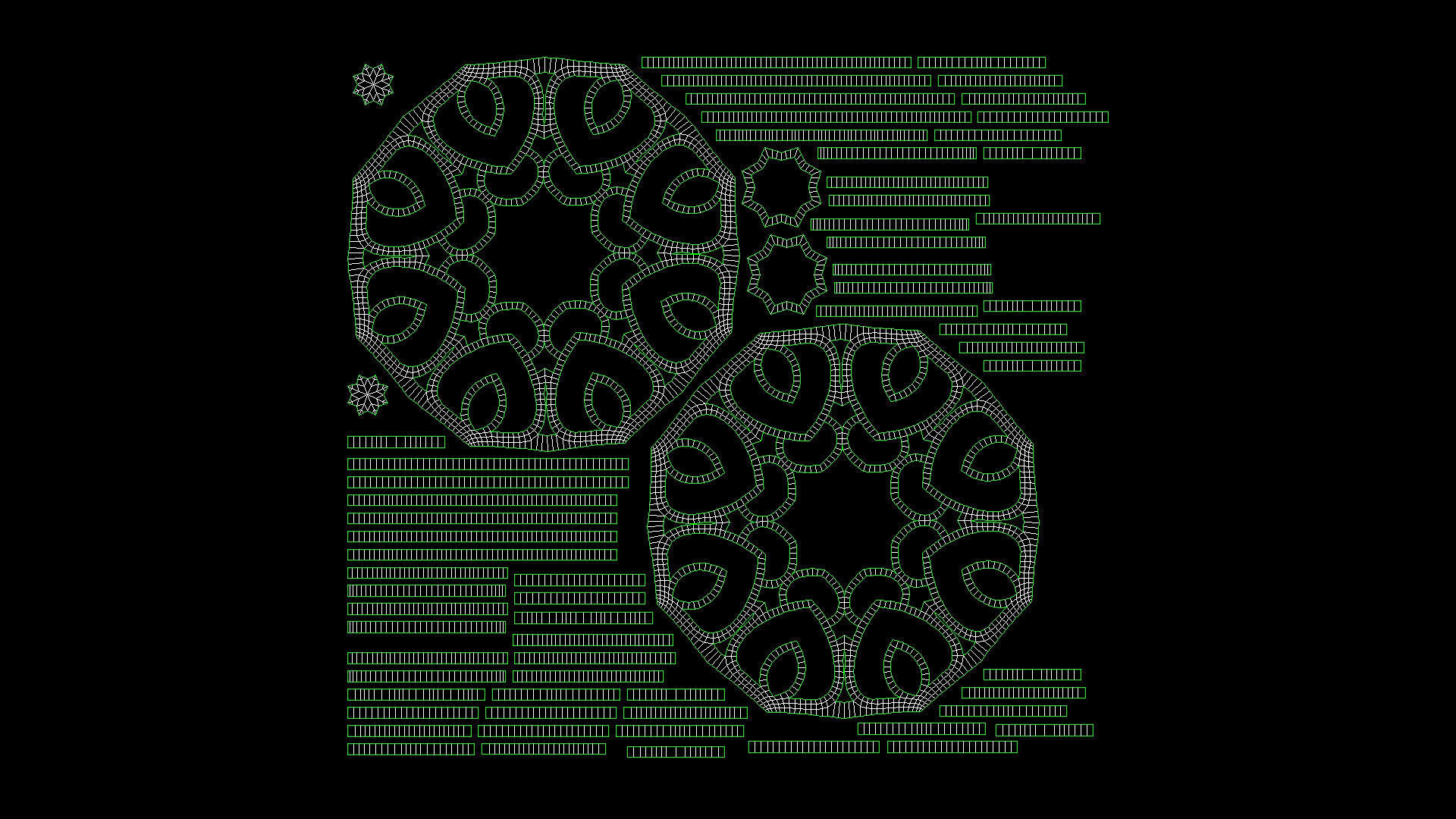 DECO-002 Wooden Deco Low-poly 3D model_6