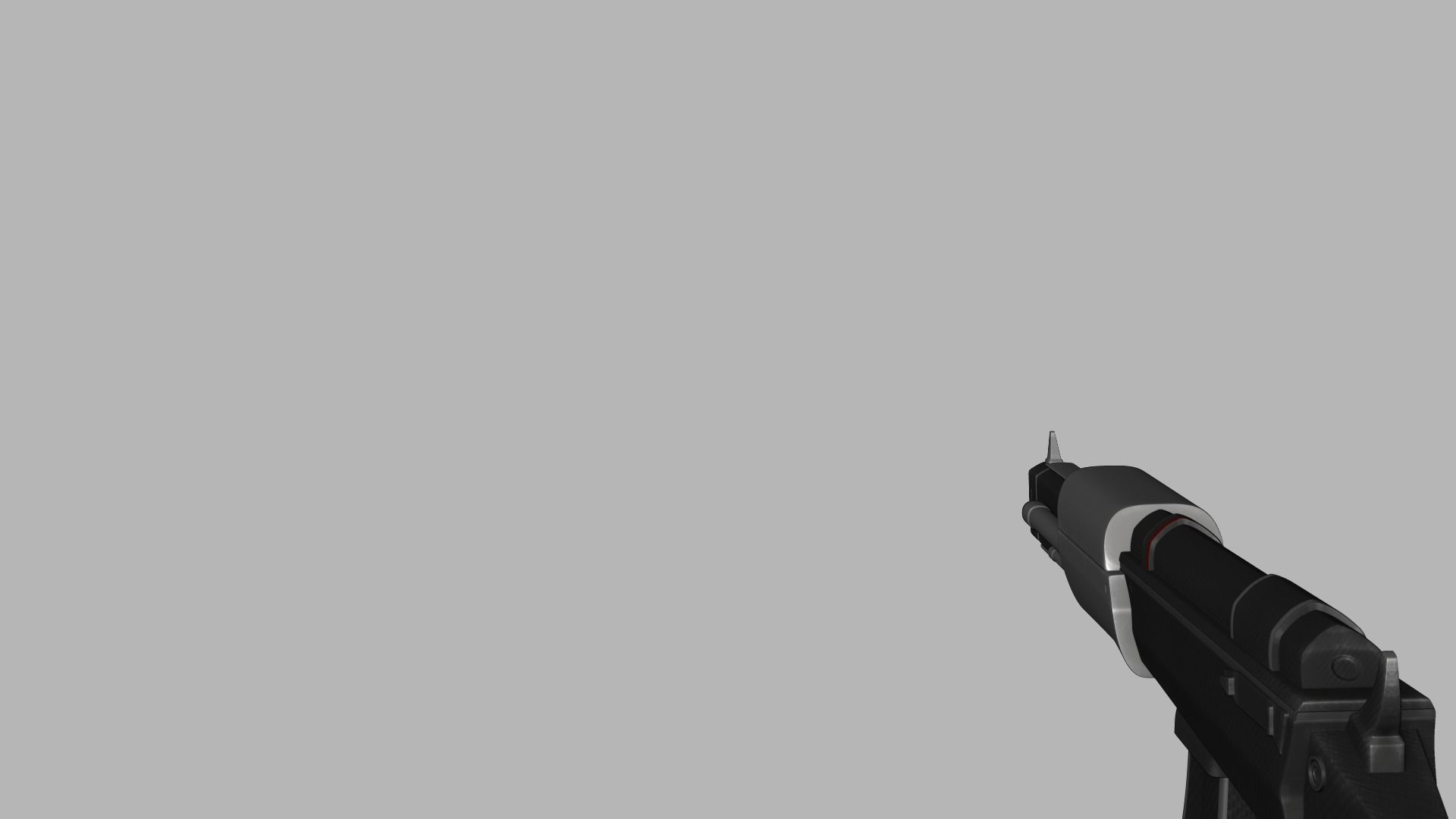 Sci-Fi Carbon Fiber AK-47 - Gun Weaponry Low-poly 3D model_7