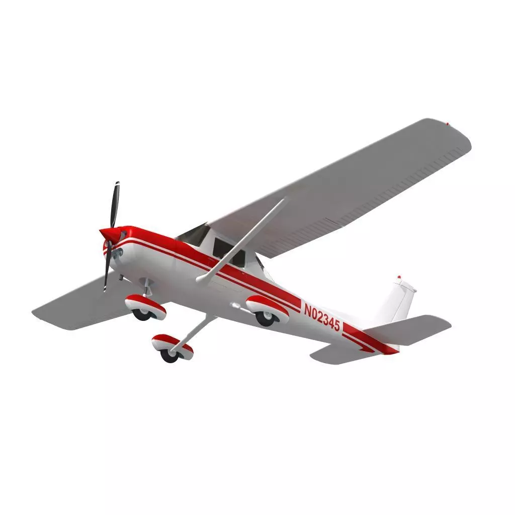 Cessna 150 3D model_0