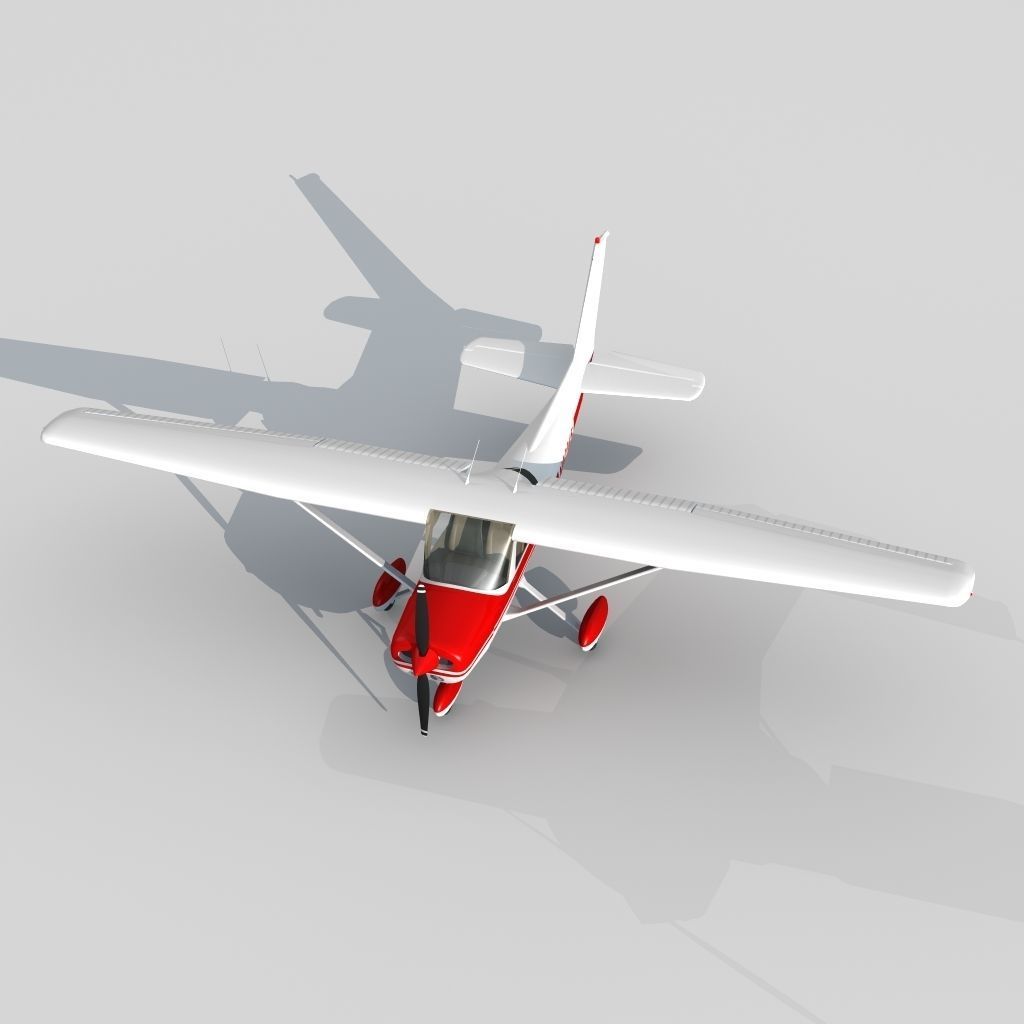 Cessna 150 3D model_5