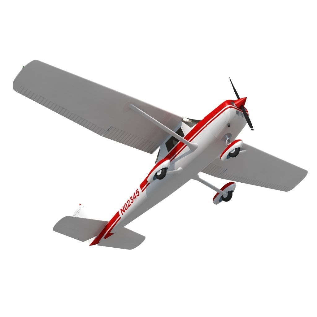 Cessna 150 3D model_6