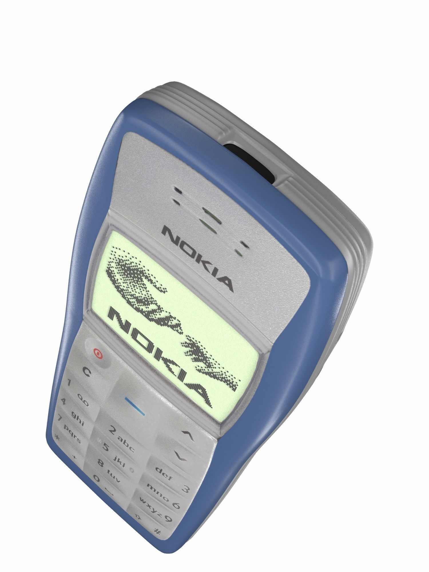 Nokia 1100 3D model_4