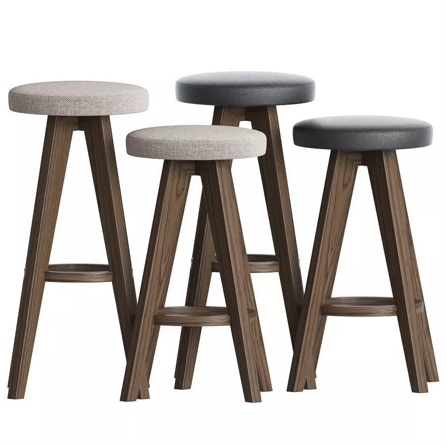 Article Sede Circo Barstool Counterstool 3D model_0
