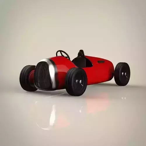 Vintage racing car