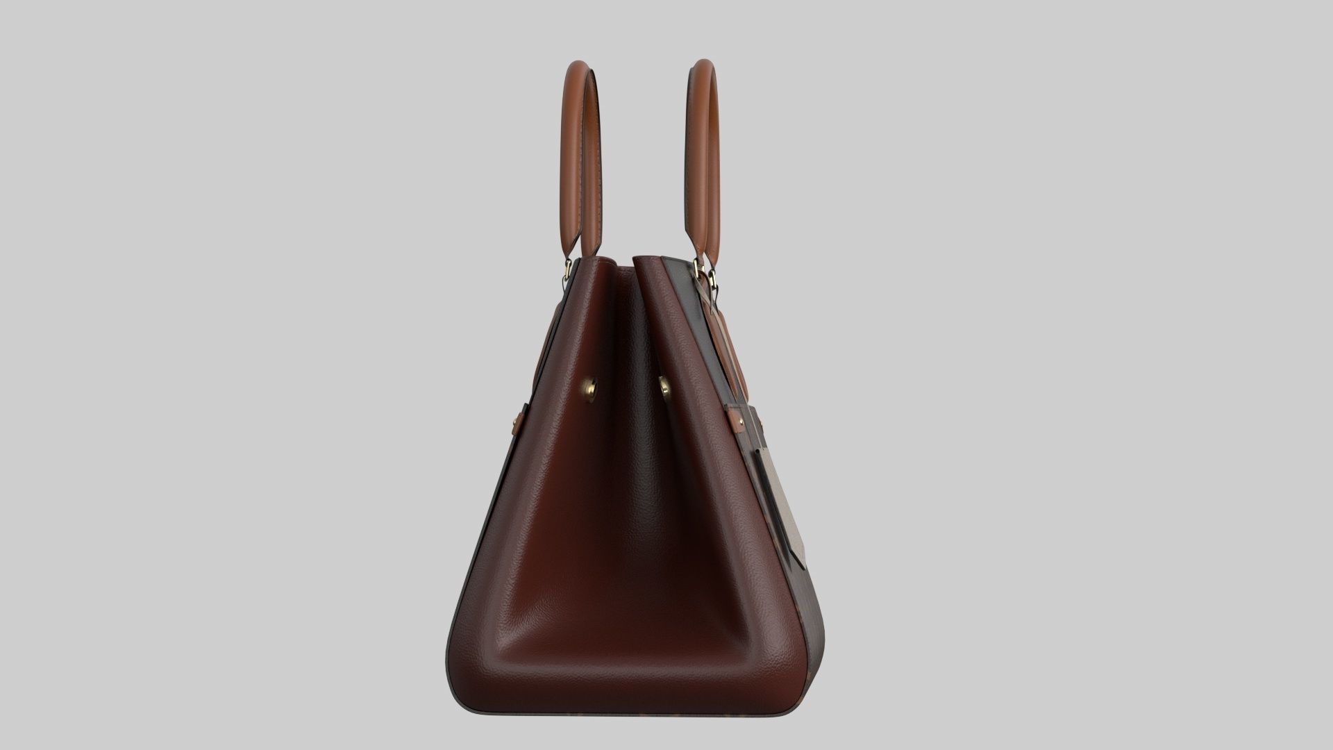 FOLD TOTE MM--Louis vuitton handbag 3D model_8