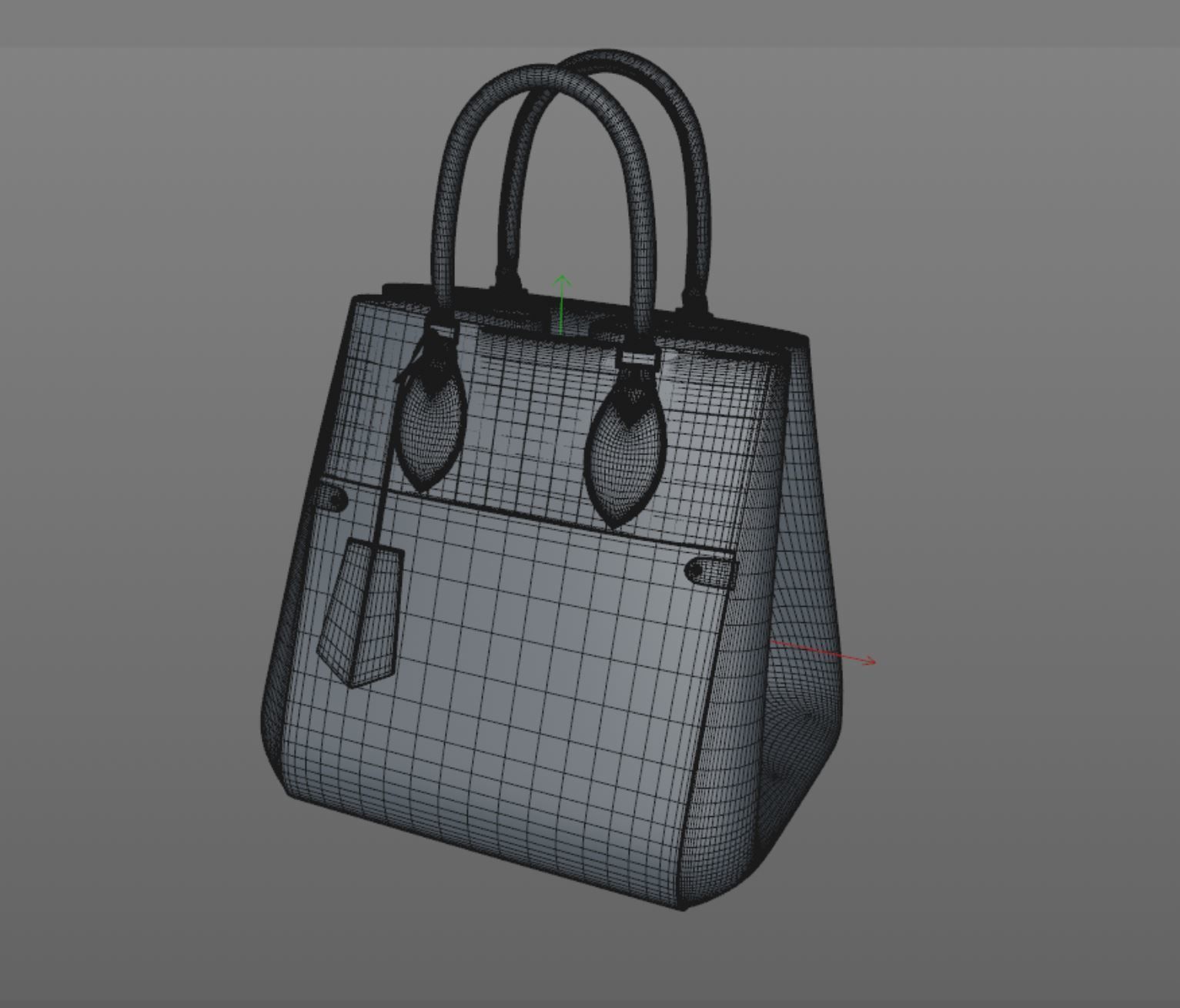 FOLD TOTE MM--Louis vuitton handbag 3D model_19