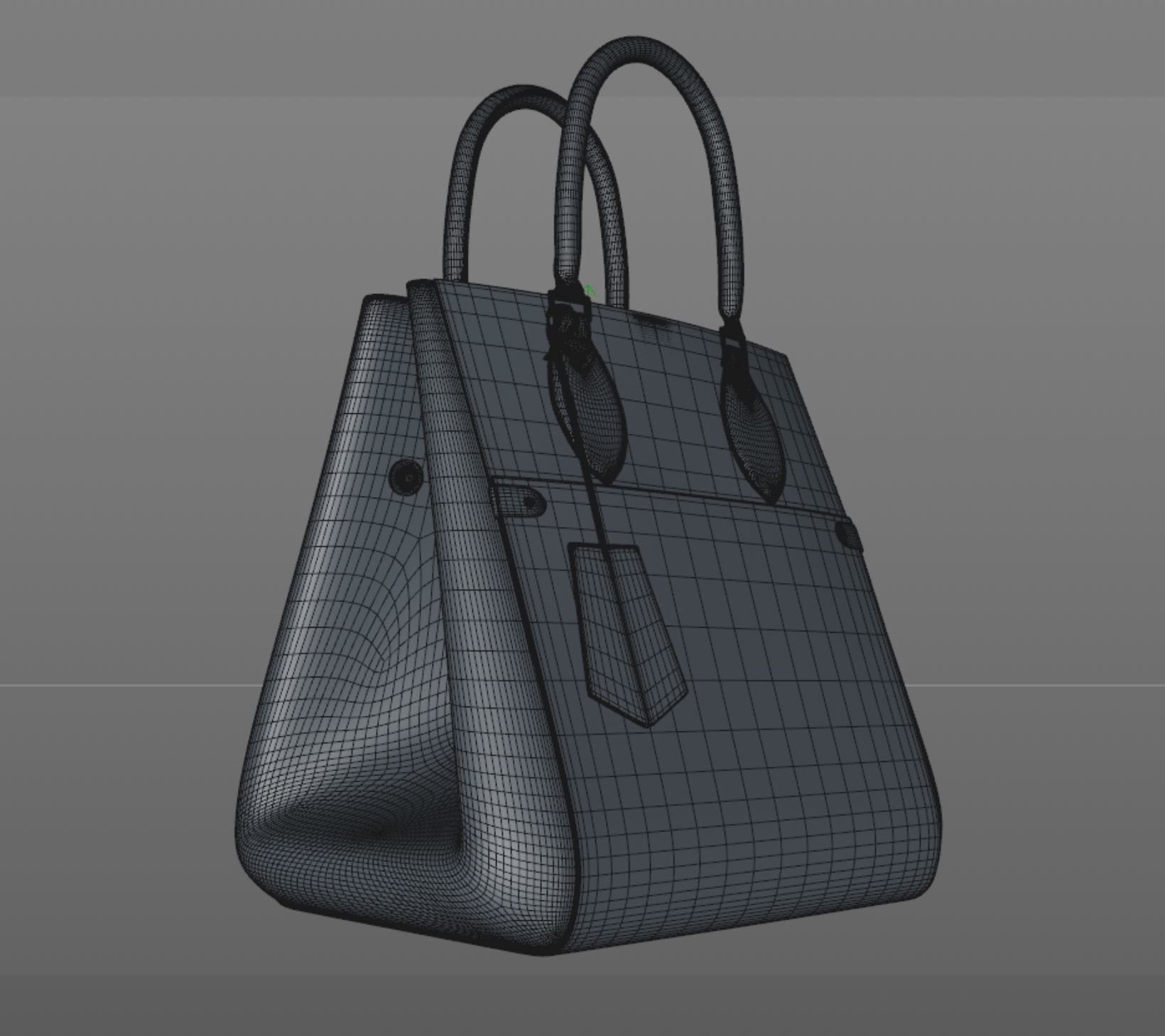 FOLD TOTE MM--Louis vuitton handbag 3D model_21