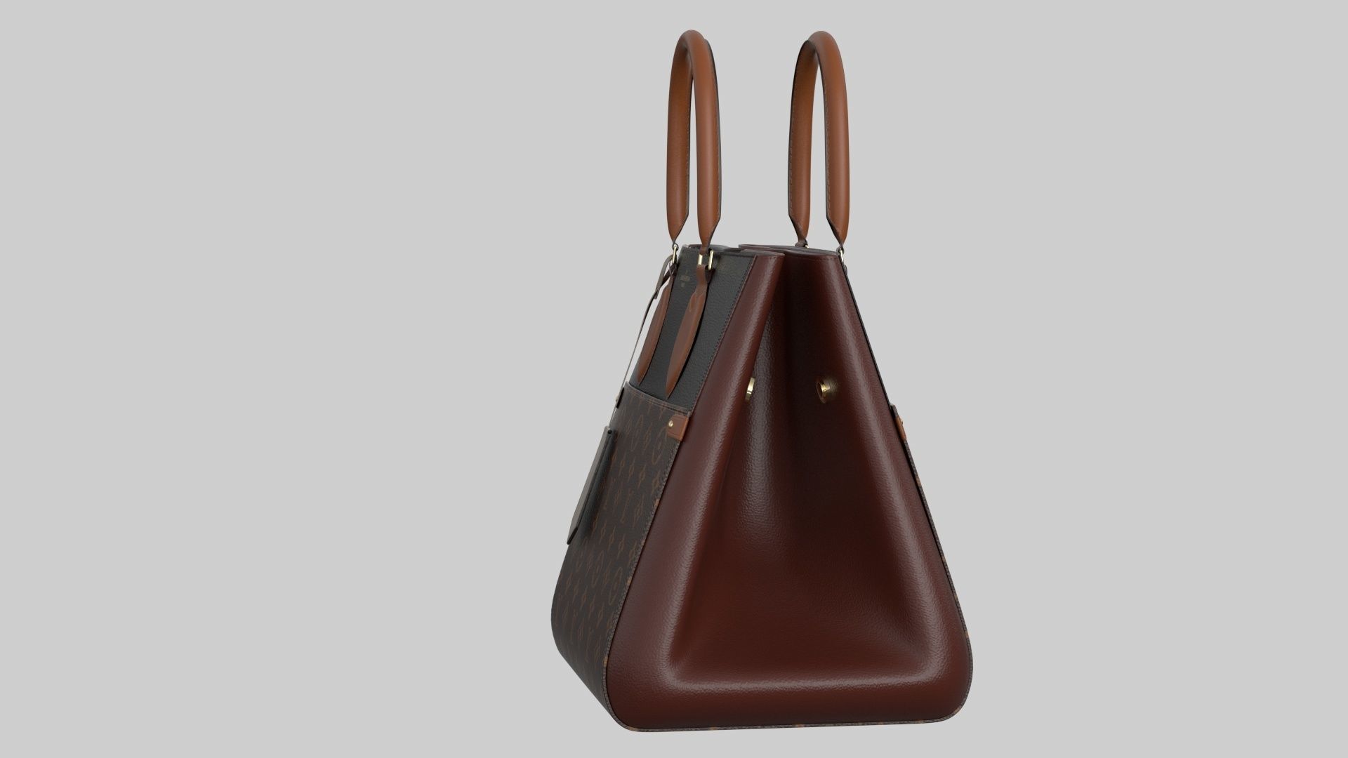 FOLD TOTE MM--Louis vuitton handbag 3D model_9