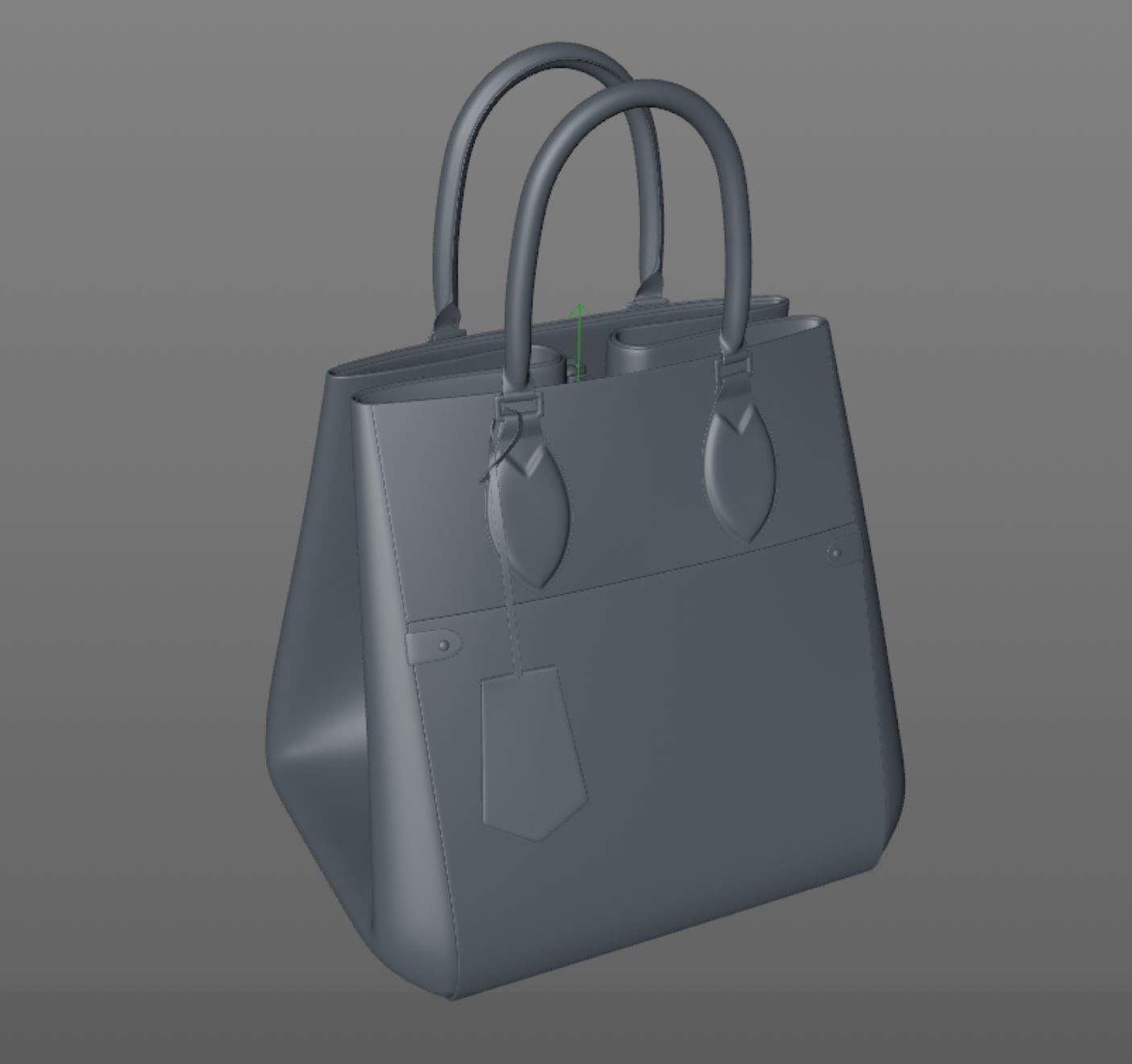 FOLD TOTE MM--Louis vuitton handbag 3D model_23