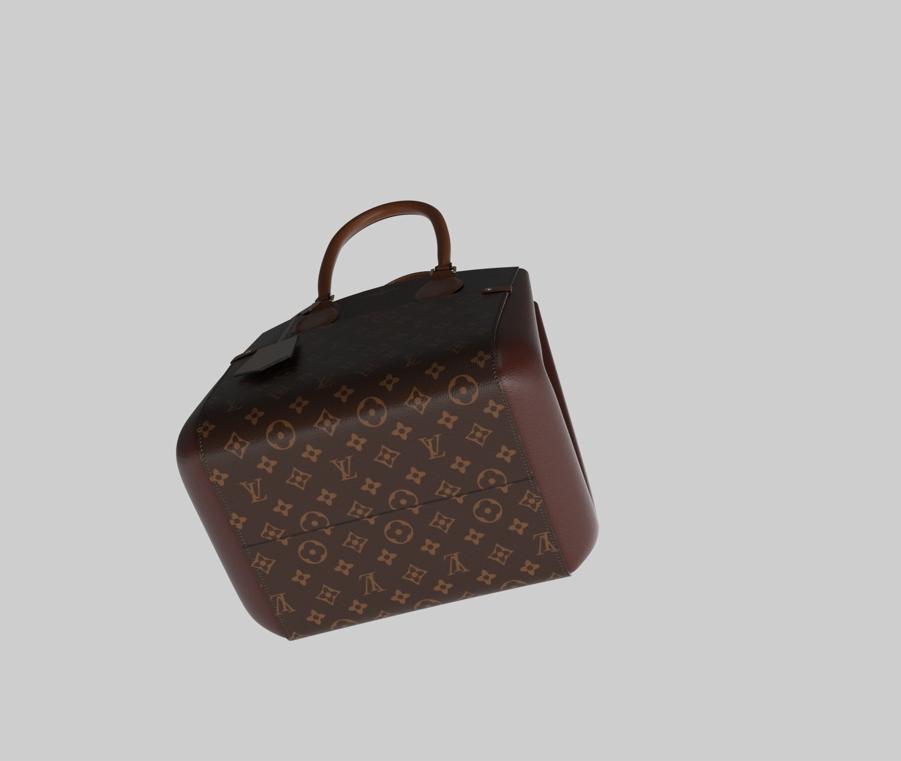 FOLD TOTE MM--Louis vuitton handbag 3D model_7
