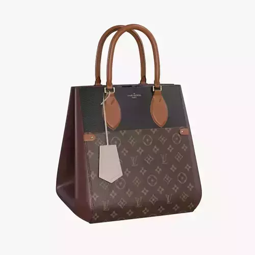 FOLD TOTE MM--Louis vuitton handbag 3D model